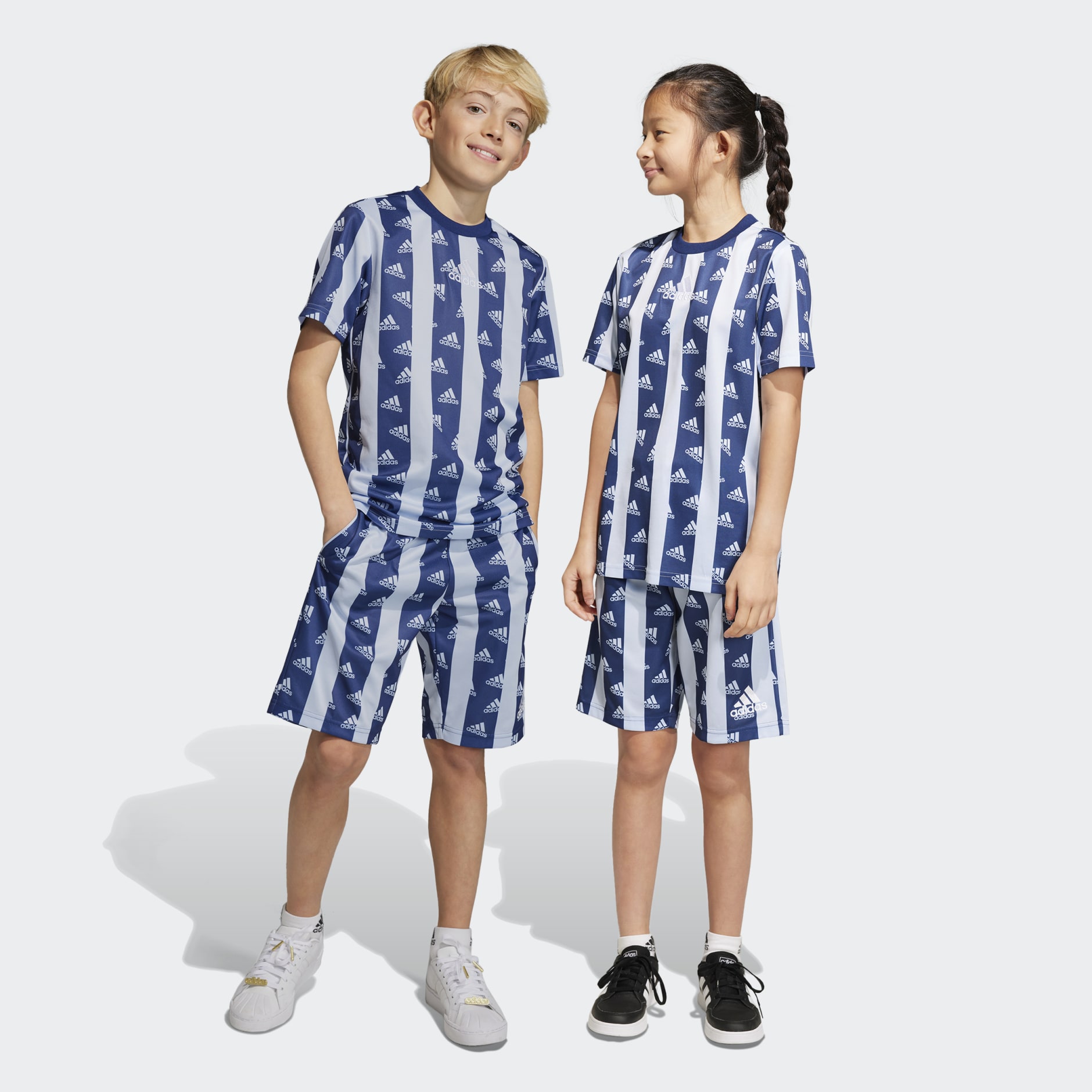 Brand Love Allover Print Shorts