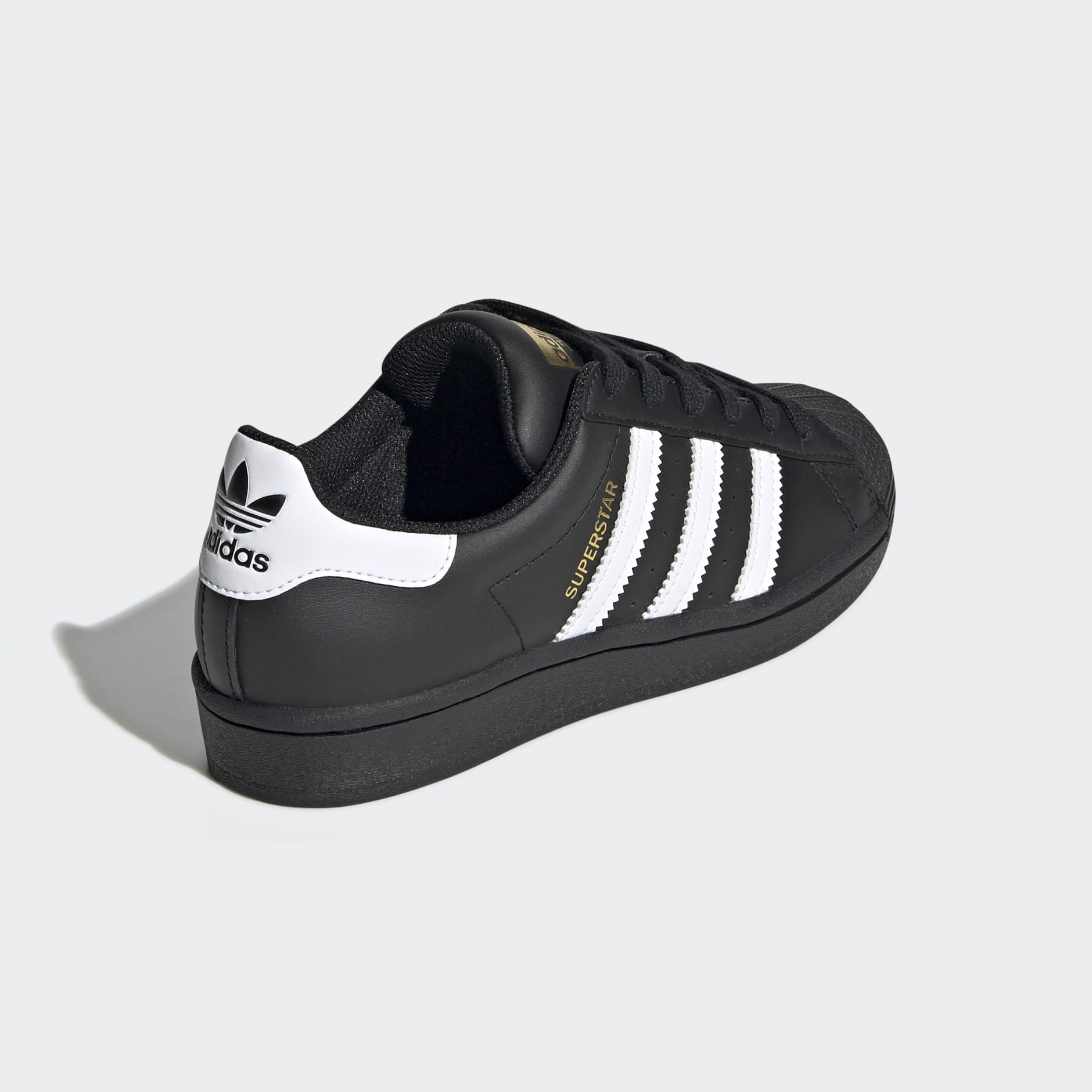 Adidas superstar hot sale white junior