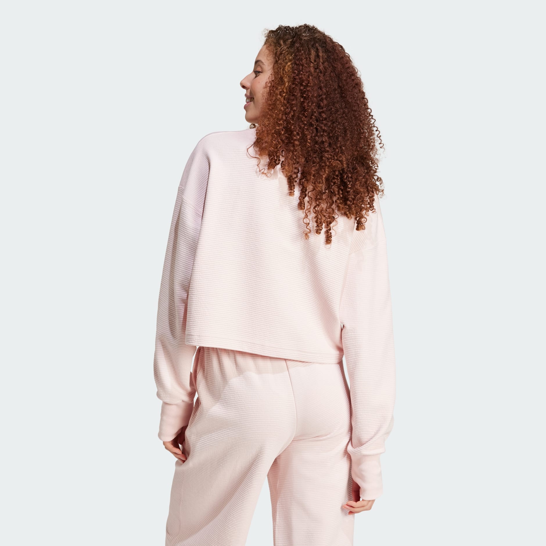 ALL SZN Ribbed V-Neck Sweatshirt