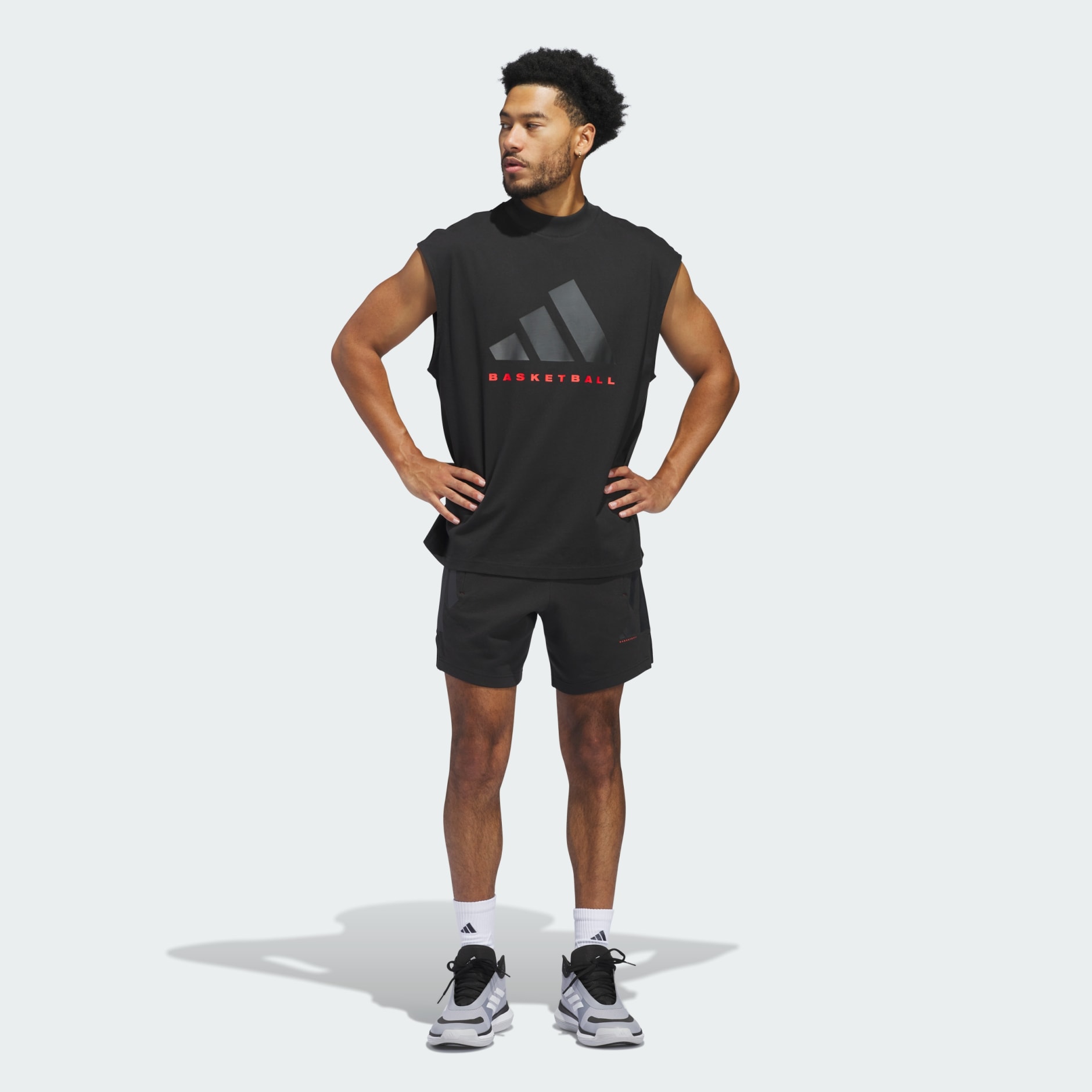 All products - adidas Basketball Sleeveless Tee (Gender