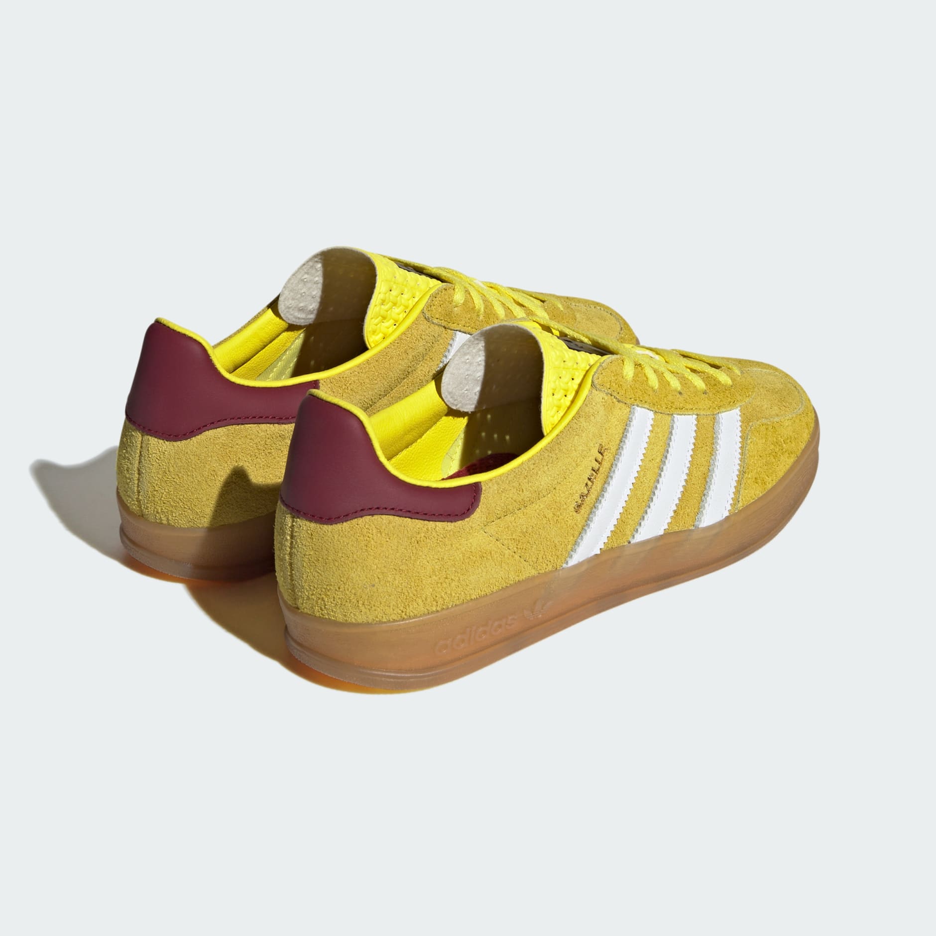 Adidas gazelle best sale womens yellow