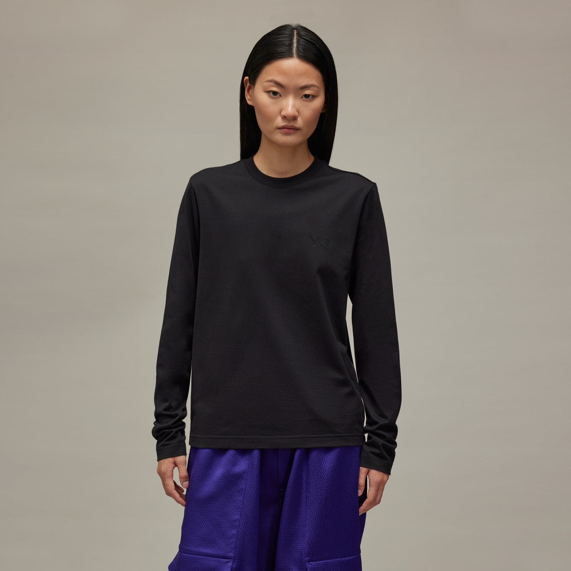 Y-3 Regular Long Sleeve Tee