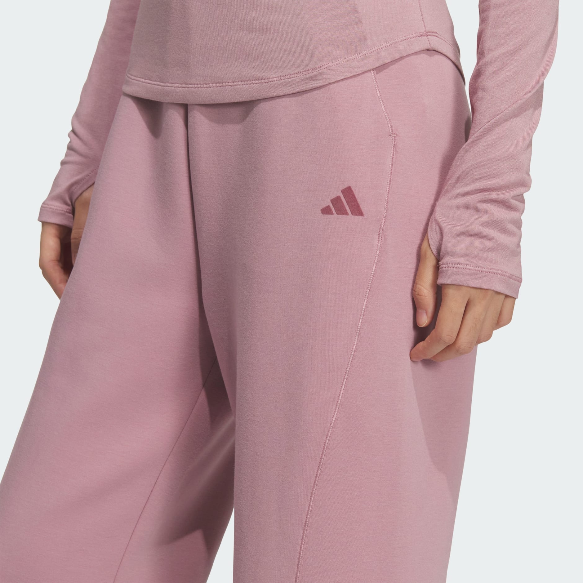 PANTALONI TRICOTAȚI EVAZAȚI