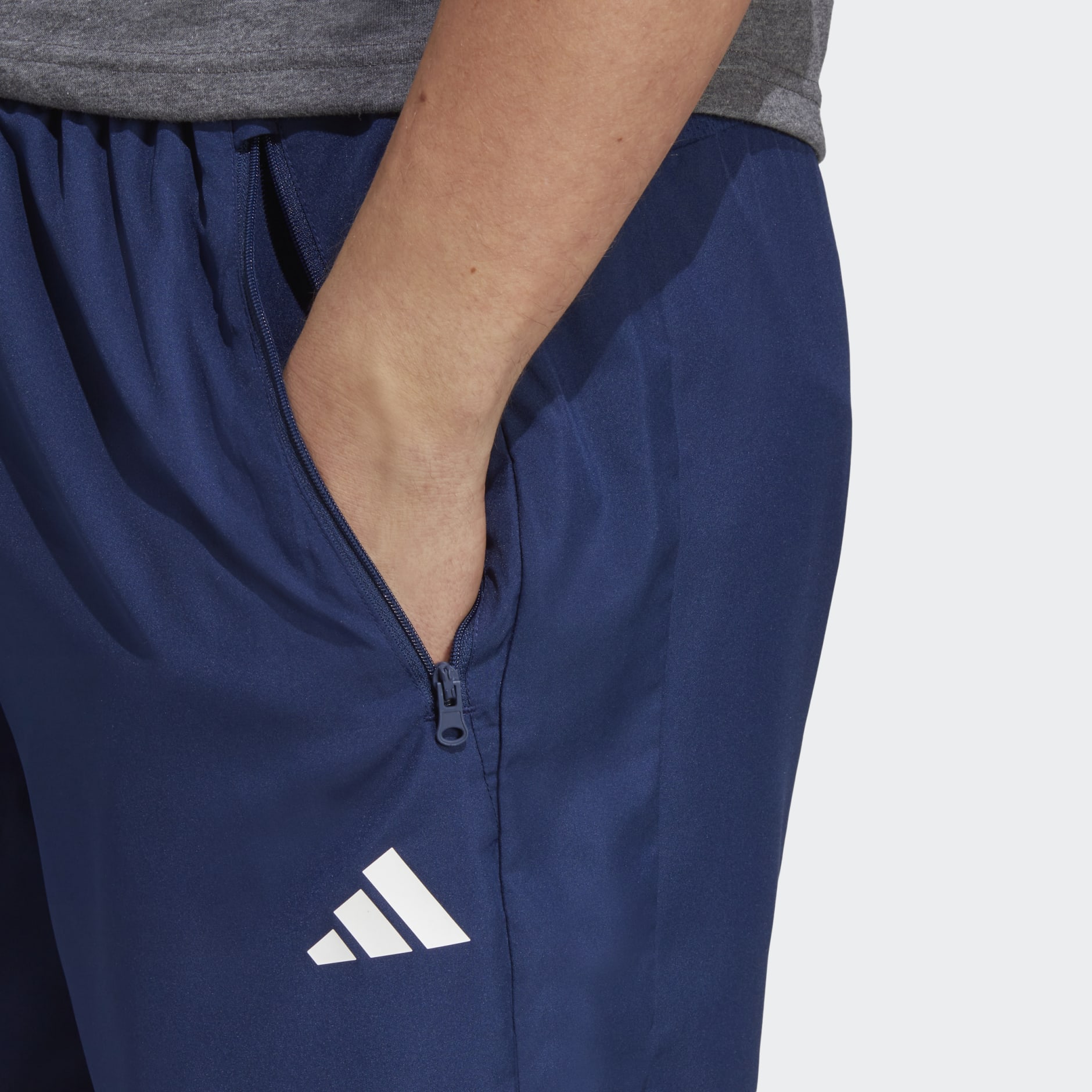 adidas Woven Training GH Train Essentials Blue - Shorts | adidas