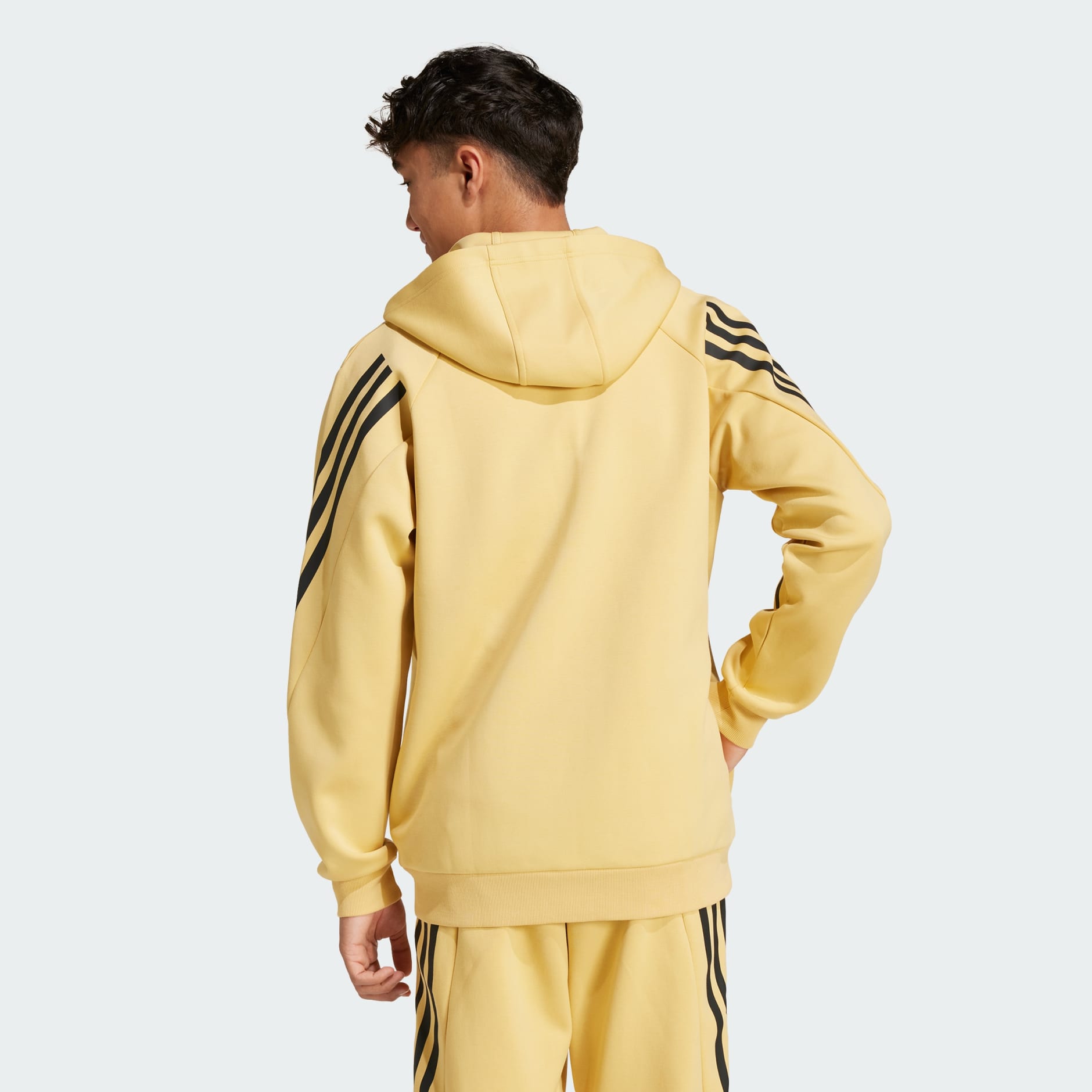 Adidas sportive 3 stripe hoody best sale