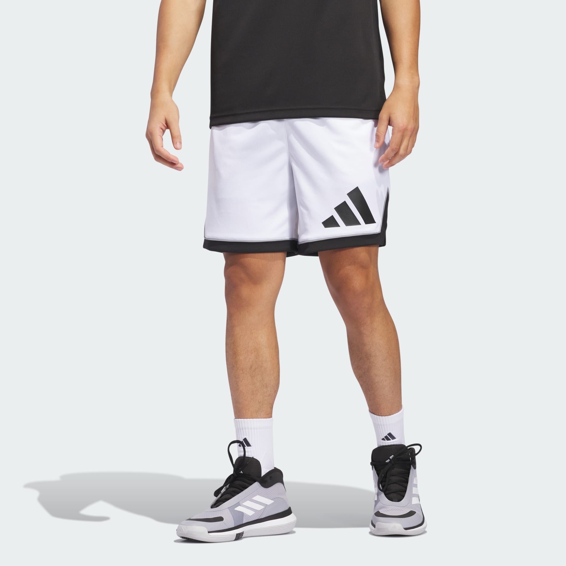 パンツ・ボトムスその他 adidas Basketball BOS Shorts JN4729 Clothing - adidas Basketball Badge of Sport Shorts - White