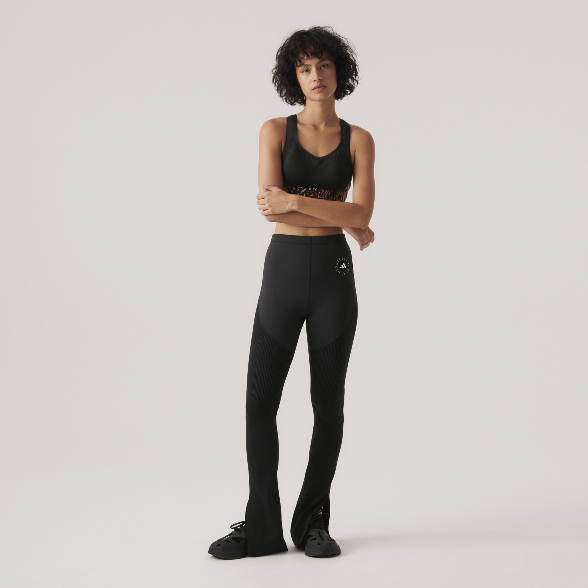 adidas Yoga Studio Flared Leggings - Black