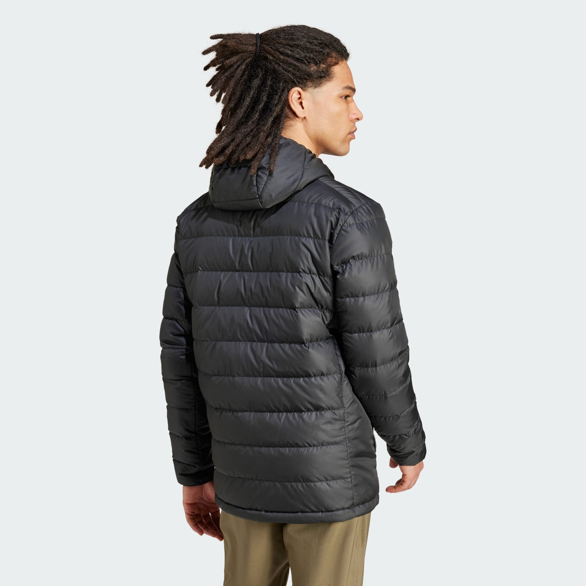 Adidas terrex lite down hooded jacket online