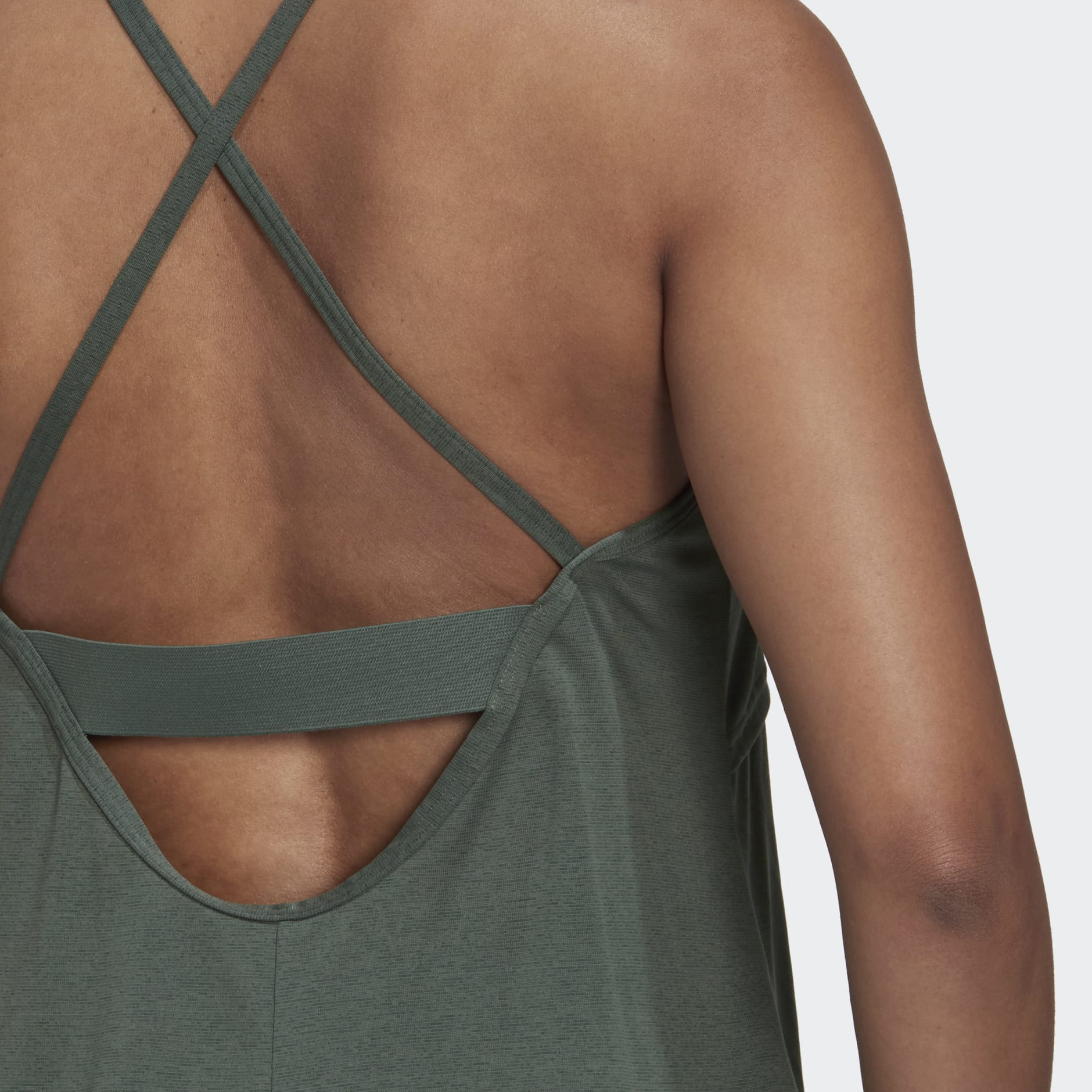 AEROREADY Studio Crossback Slim Tank Top