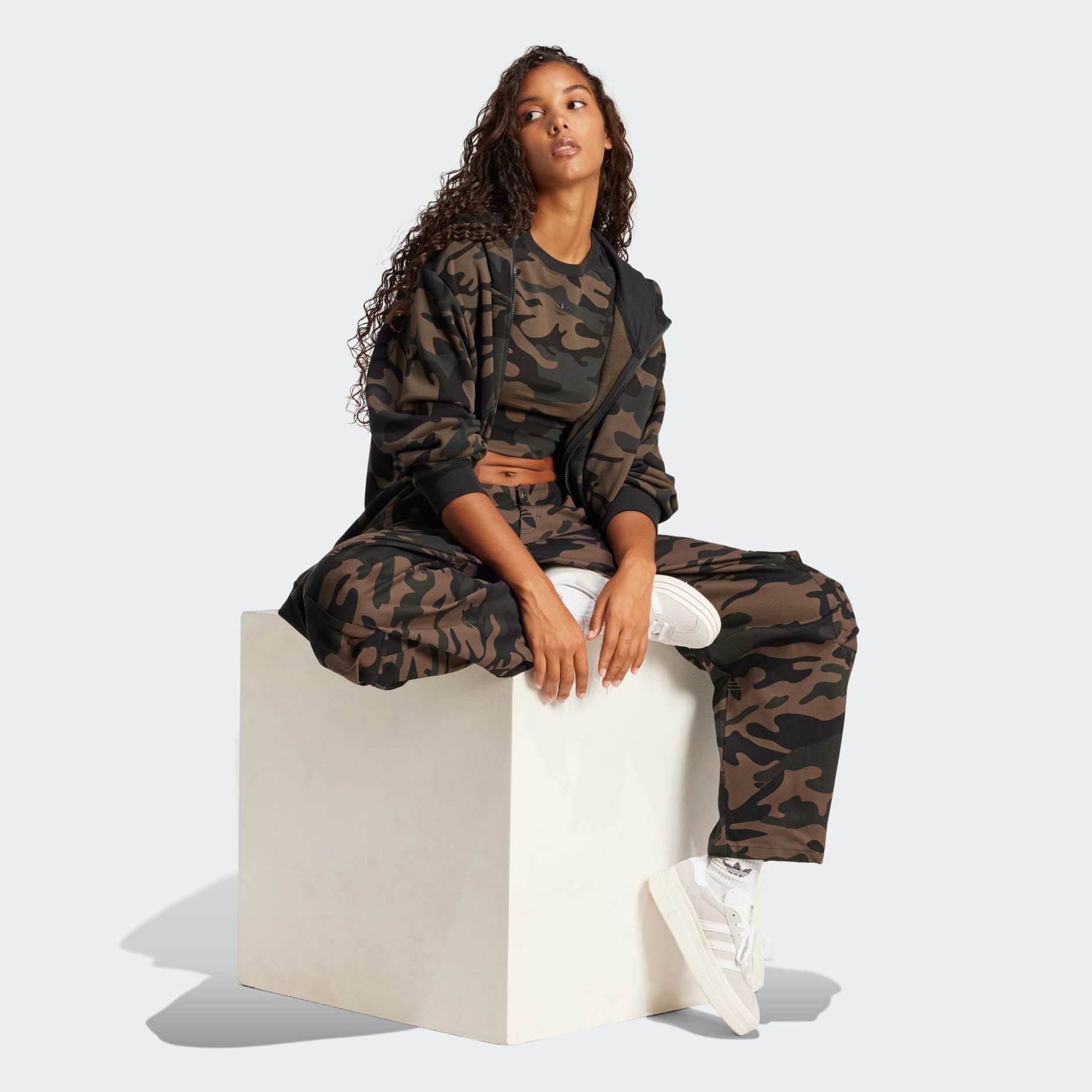 Camo Allover Print Baby Tee