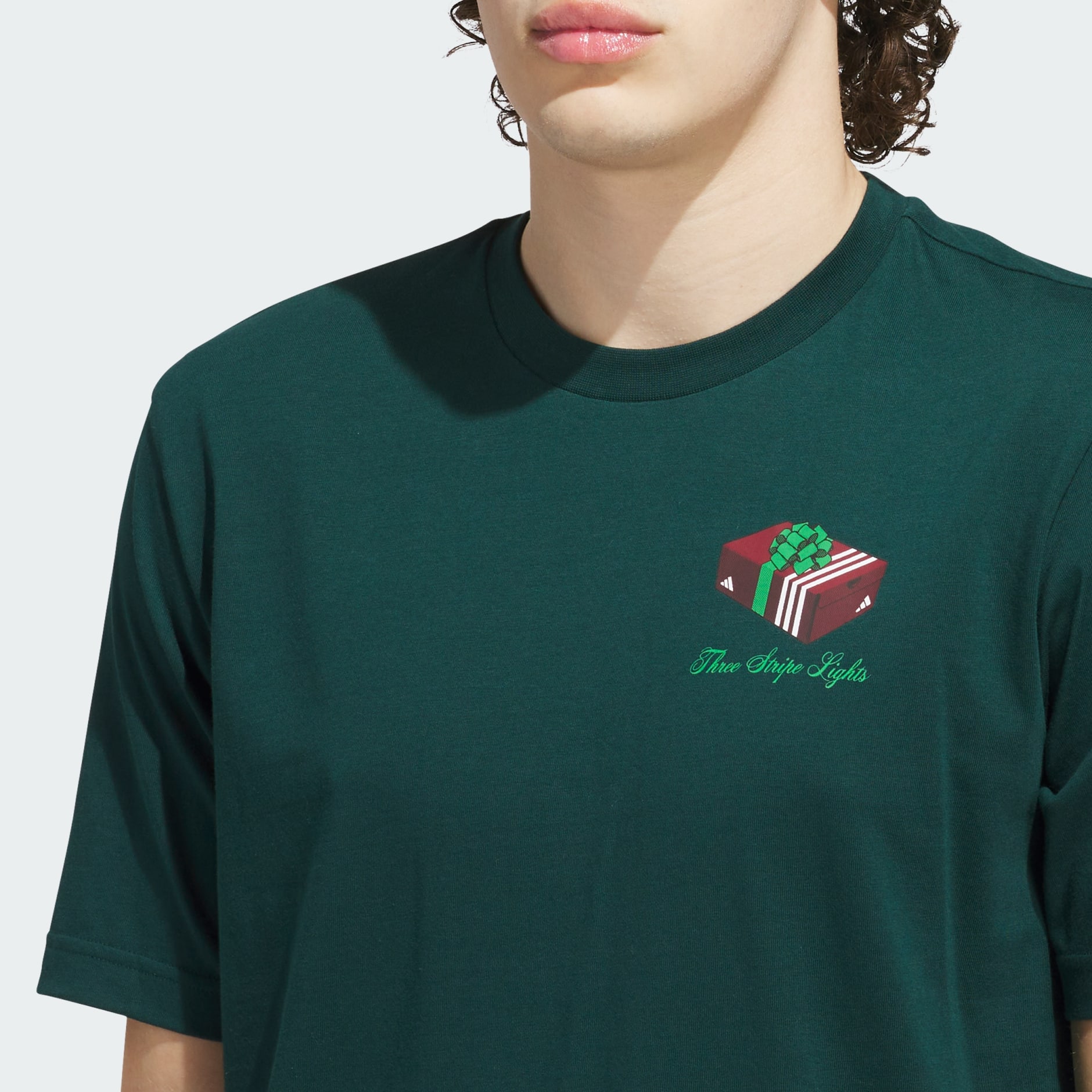 3-Stripes Lights Giftbox Graphic Tee