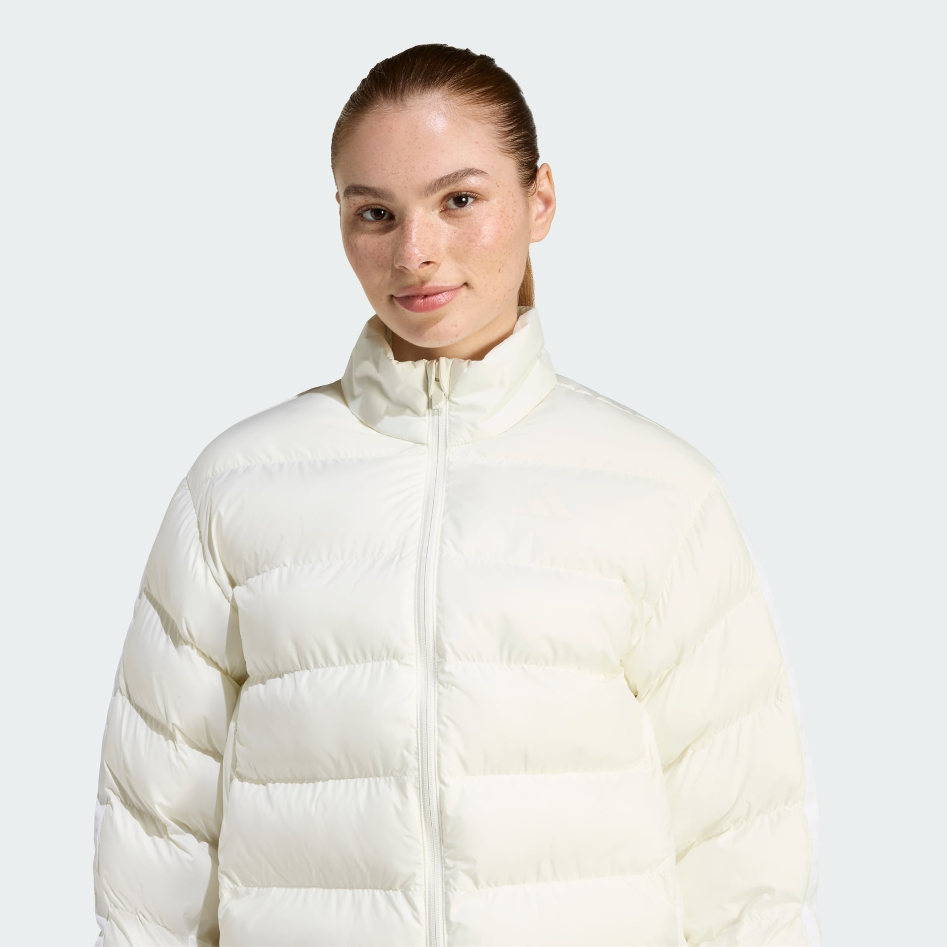 Essentials CLIMAWARM 3-Stripes Synthetic Down Jackets