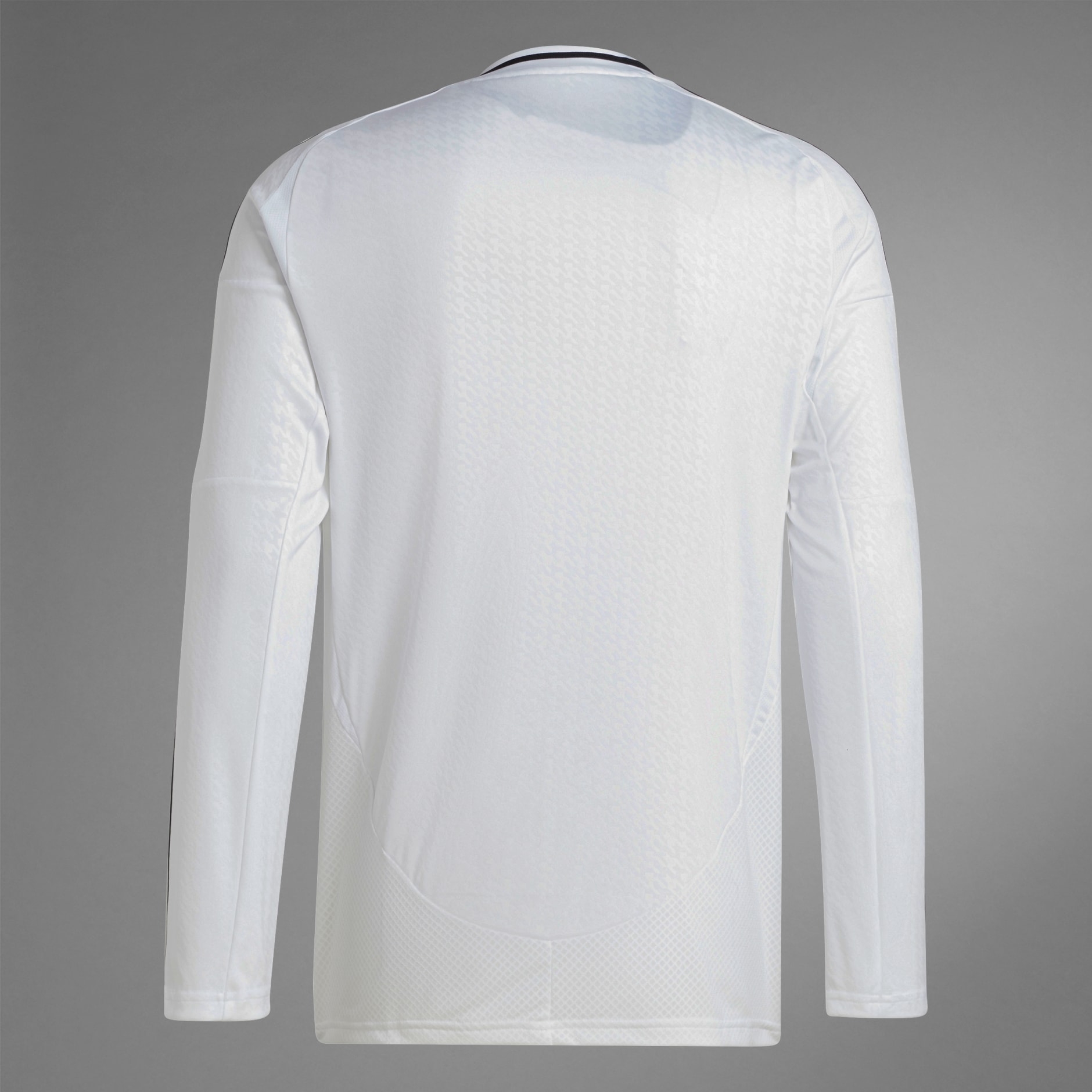 Long sleeve white football shirt best sale