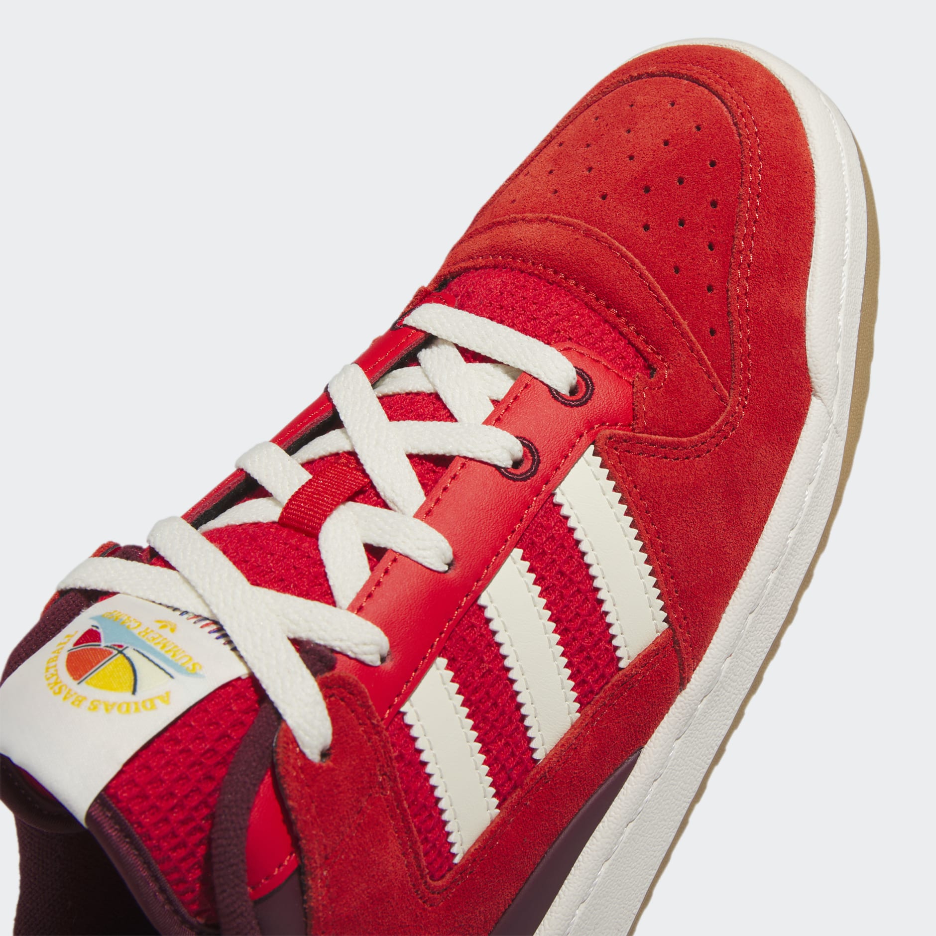 adidas Forum Low Shoes - Red | adidas LK