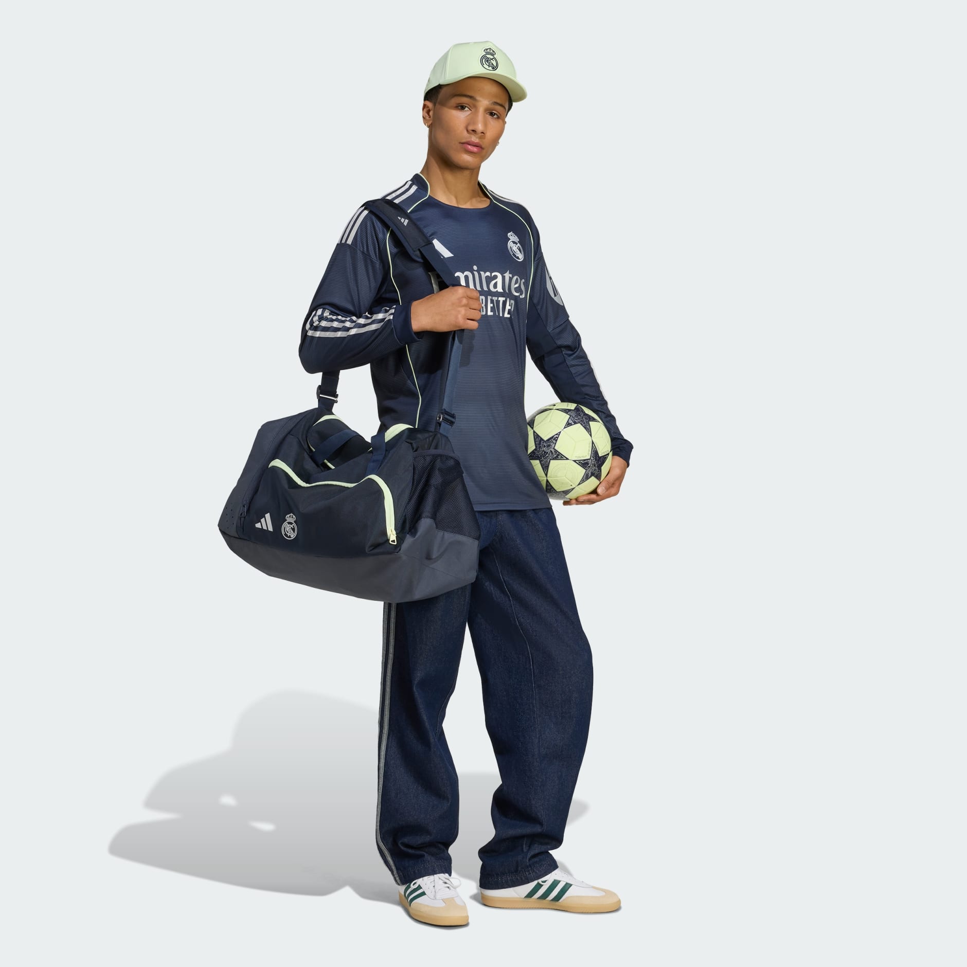 Real Madrid 25/26 Long Sleeve Away Jersey