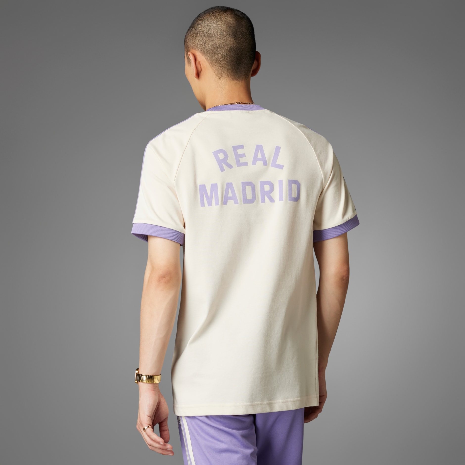 Clothing - Real Madrid Adicolor Classics 3-Stripes Tee