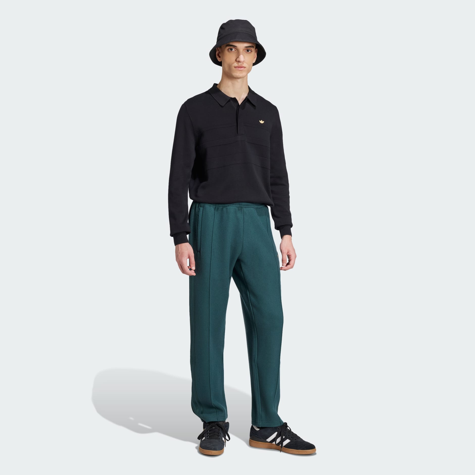 Premium Long Sleeve Polo Shirt