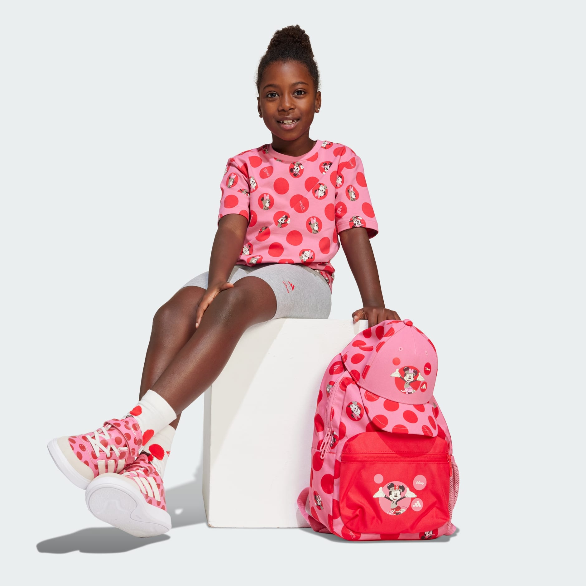 طقم ADIDAS DISNEY MINNIE MOUSE T-SHIRT