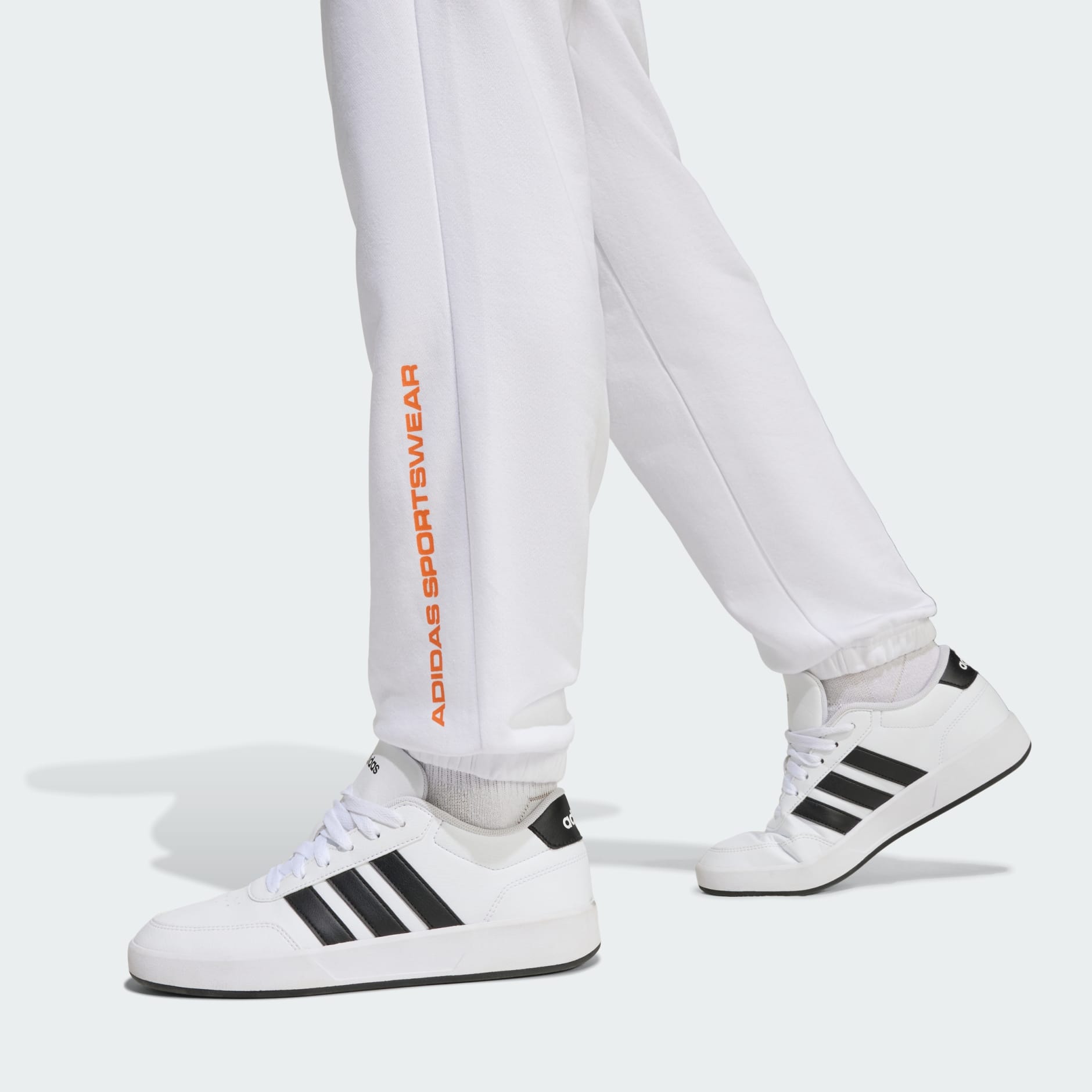 Pantaloni din fleece adidas Slogan