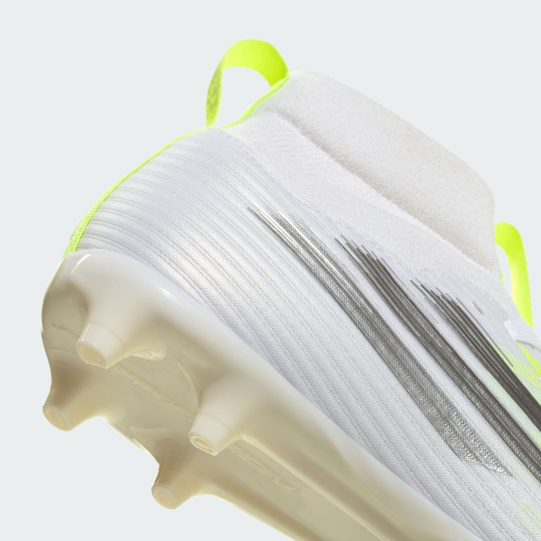 Ghete de fotbal pentru copii F50 SPARKFUSION LEAGUE, &icirc;nălțime medie, pentru teren ferm/artificial