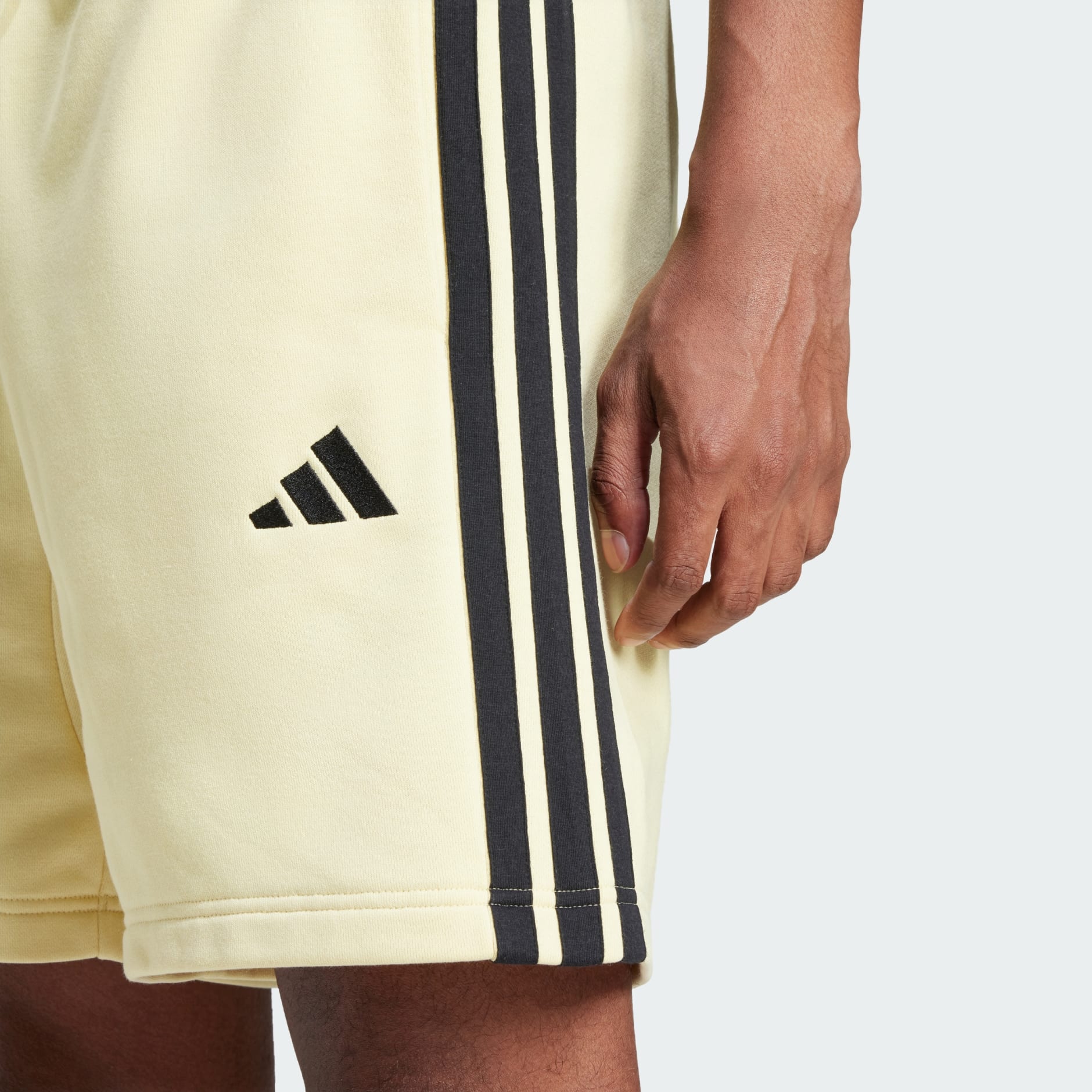 Essential 3-Stripes French Terry Shorts