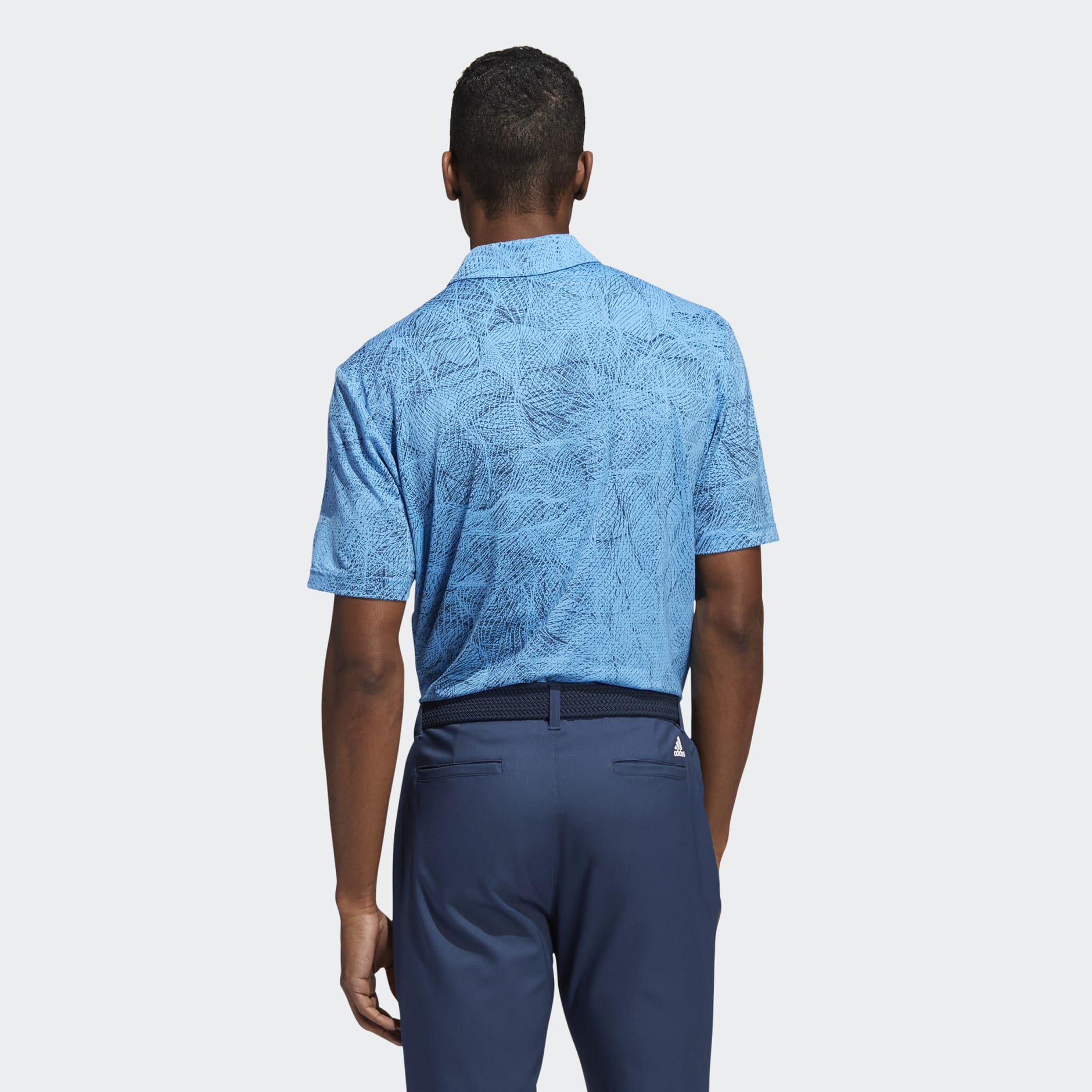 Motion-Print Polo Shirt