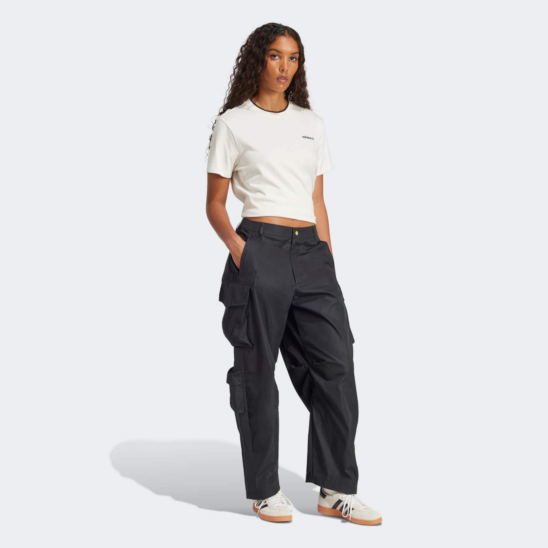 Graphic adidas Sports Loose 3-Stripes Tee