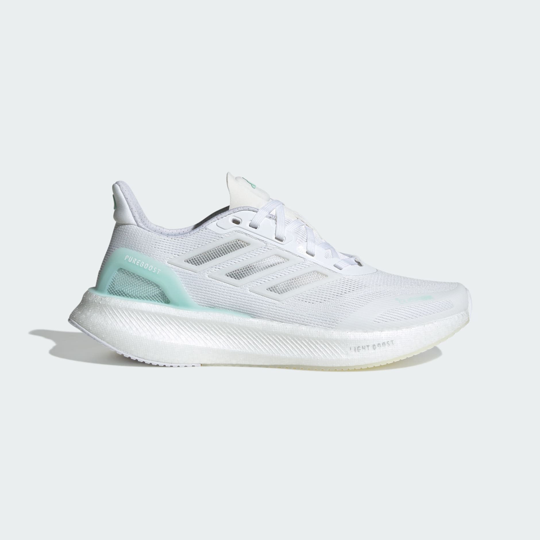 【Adidas コリア】 Pureboost 5 PureBoost 5 Women's Adidas 'Glory Grey Cyber Metallic