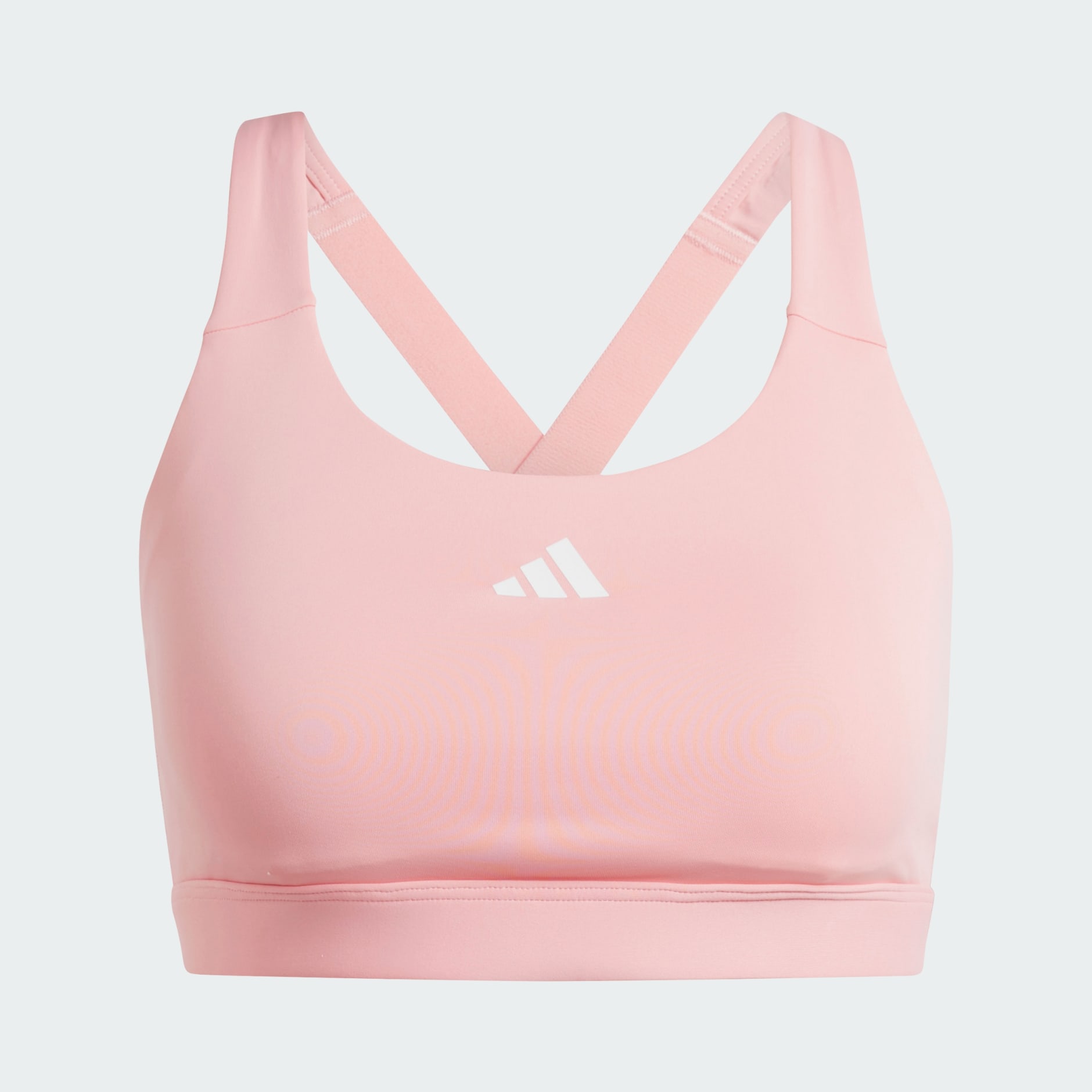 adidas TLRDREACT Training High Support Bra Pink adidas TZ