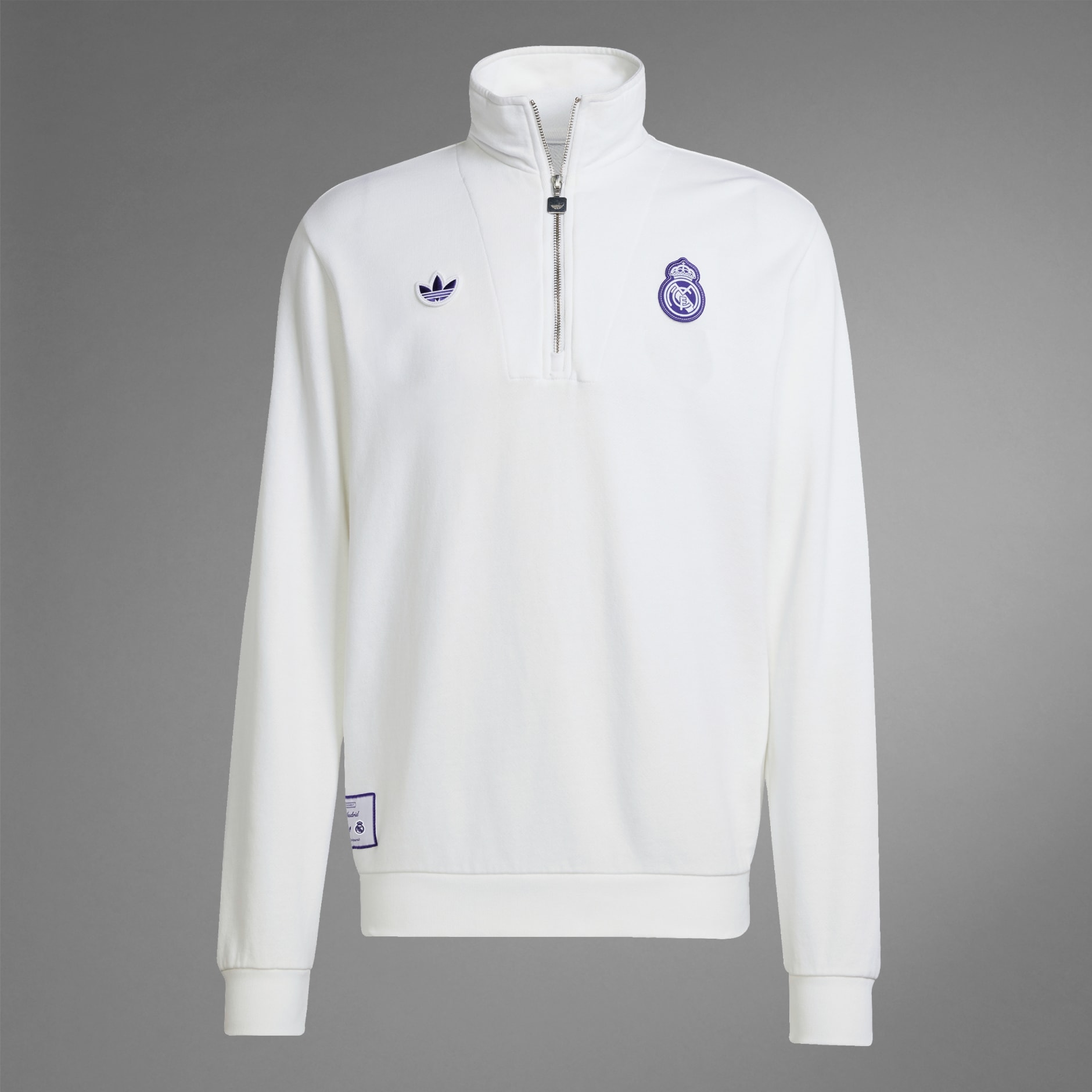 Gornji dio trenirke Real Madrid Terrace Icons Half-Zip
