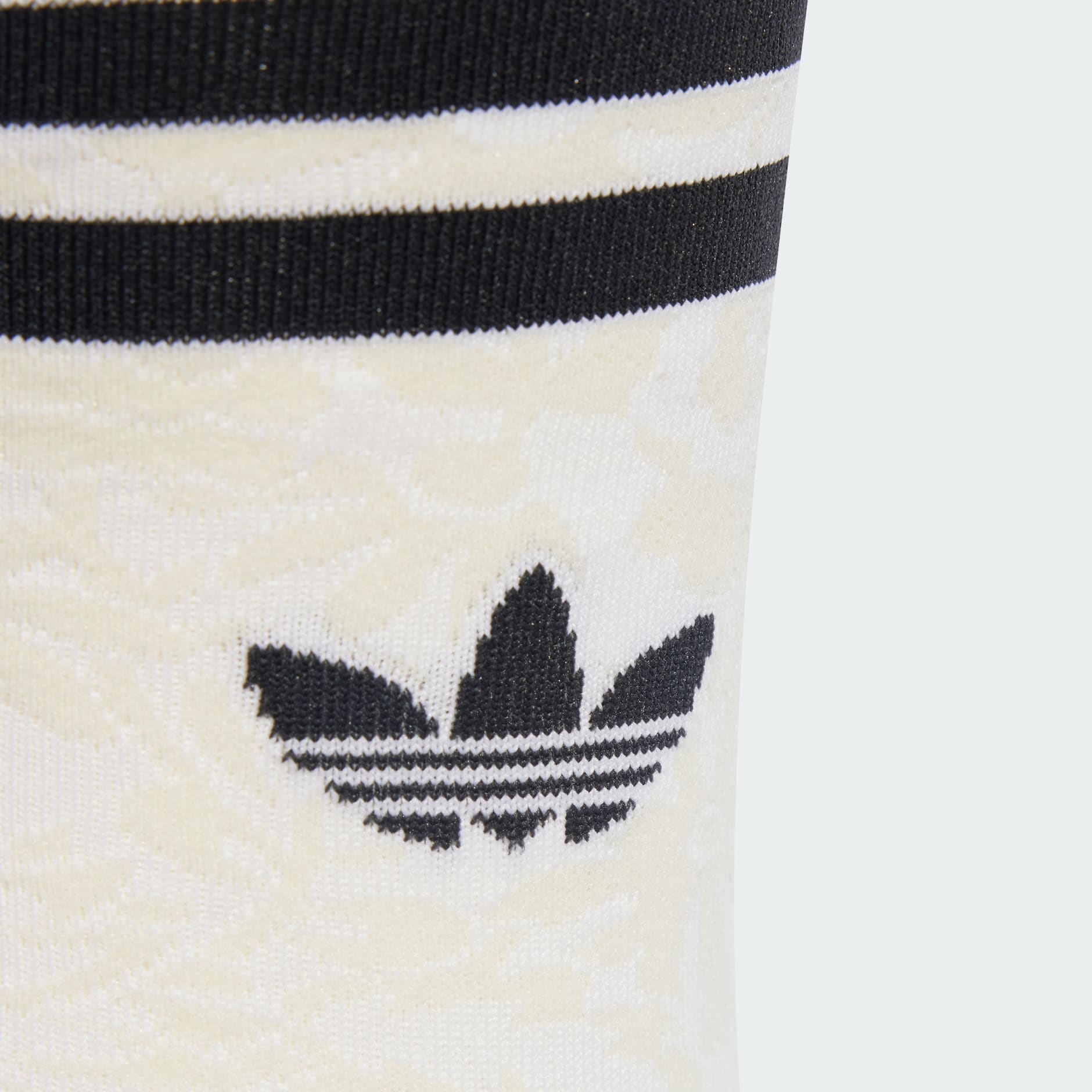 2 perechi de șosete p&acirc;nă la gambă adidas Originals x Liberty London