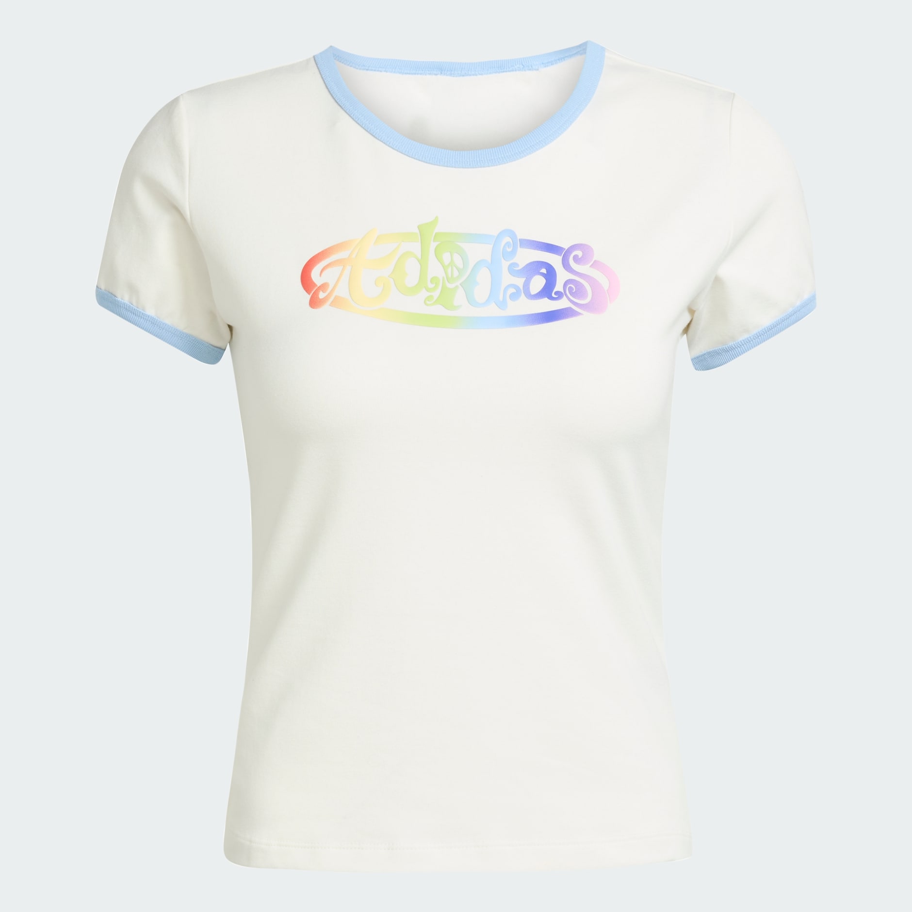 Uska majica s grafičkim motivima adidas x Jeremy Scott