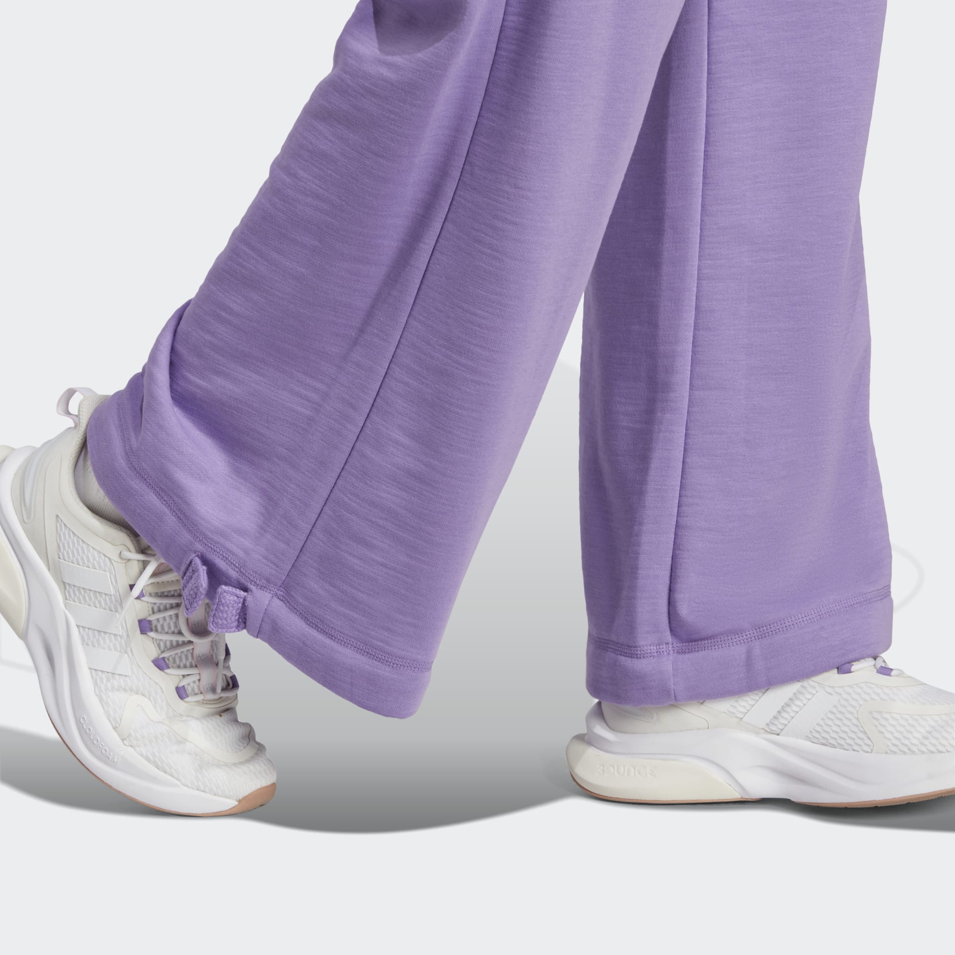 Women Dance Knit PT Wide-Leg Track Pants