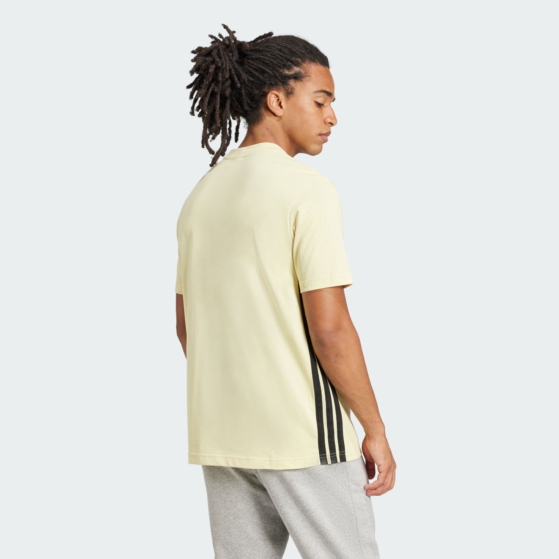 Essentials 3-Stripes Single Jersey Tee