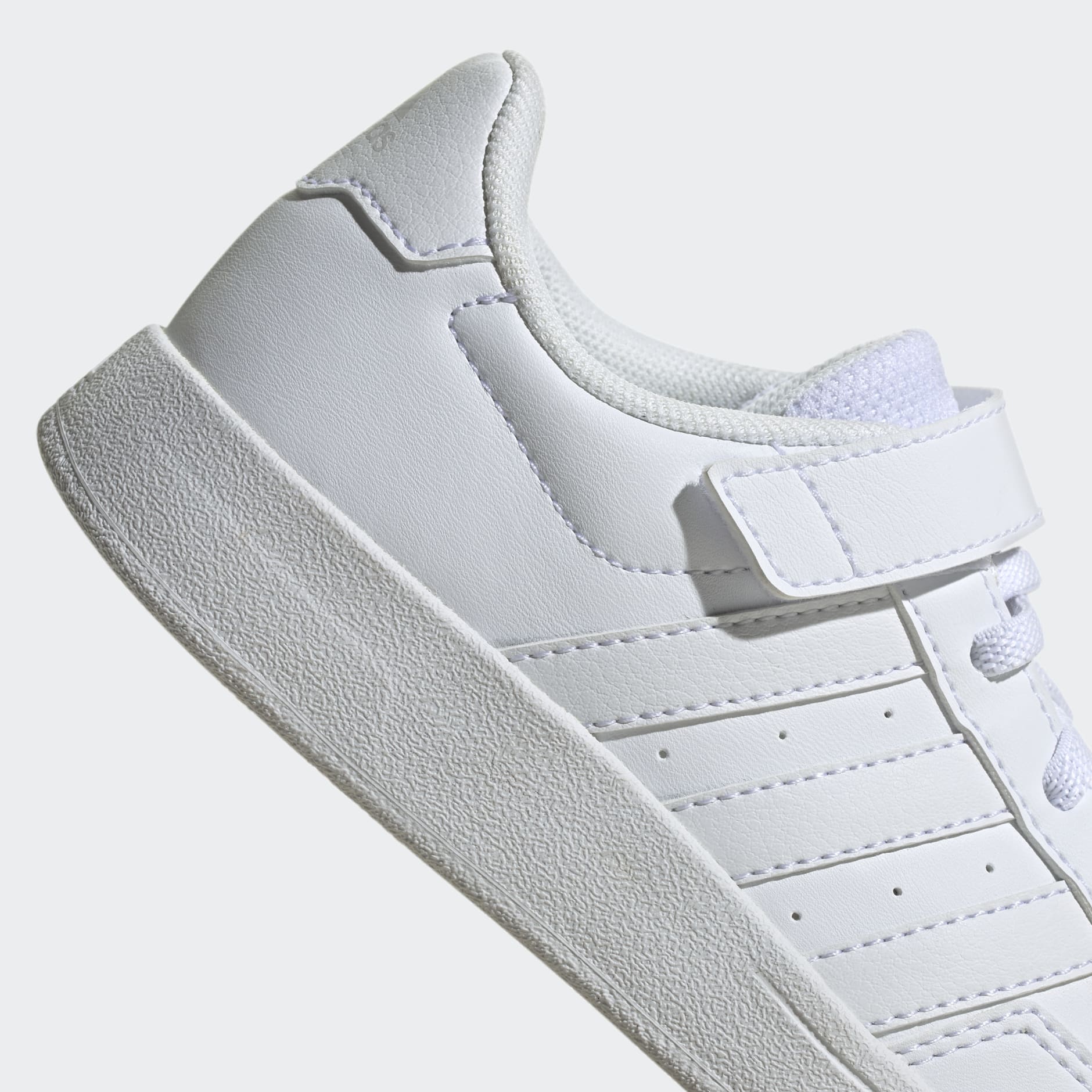 adidas Breaknet Lifestyle Court Elastic Lace and Top Strap Shoes ...