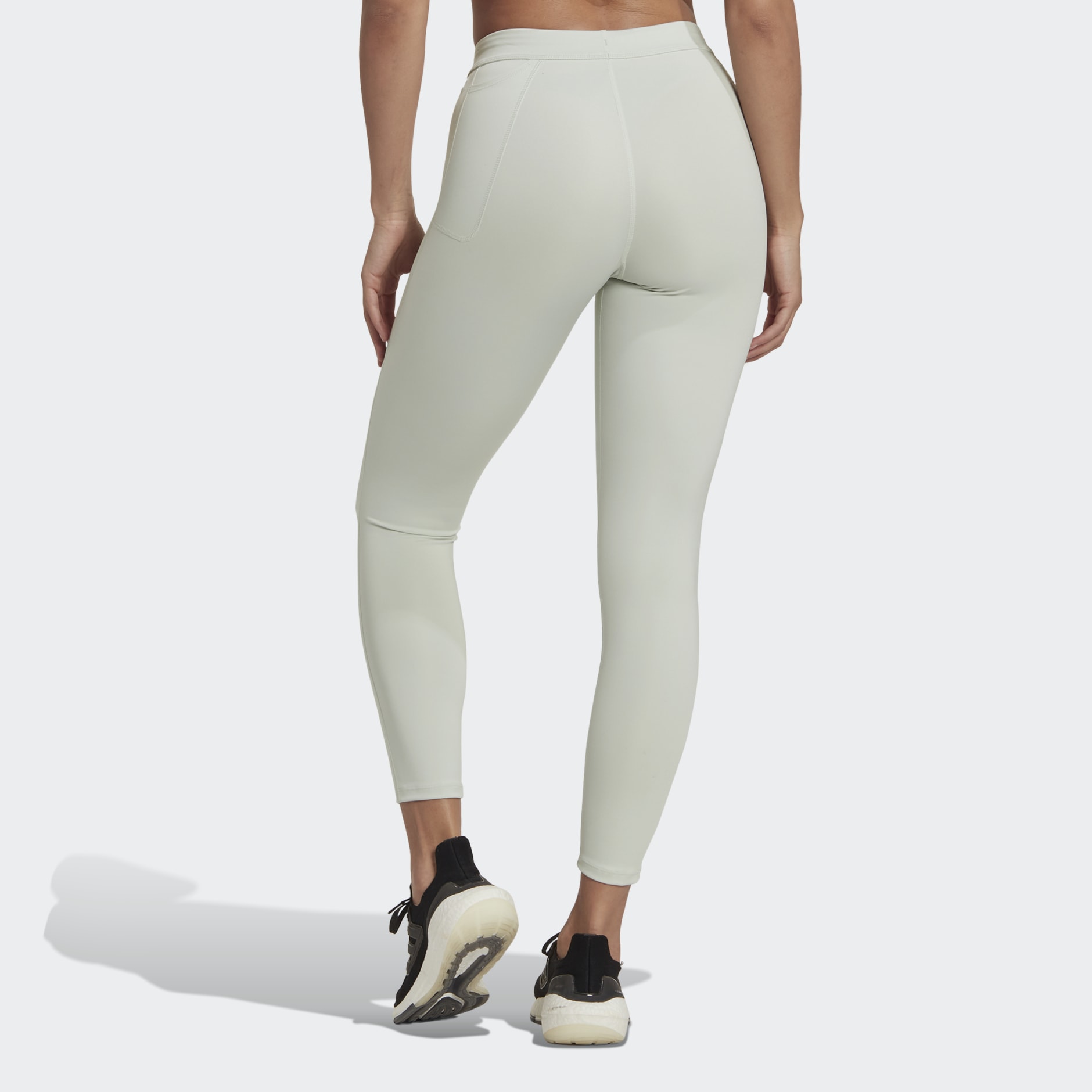 Women's Clothing - Run Icons 7/8 Running Leggings - Green