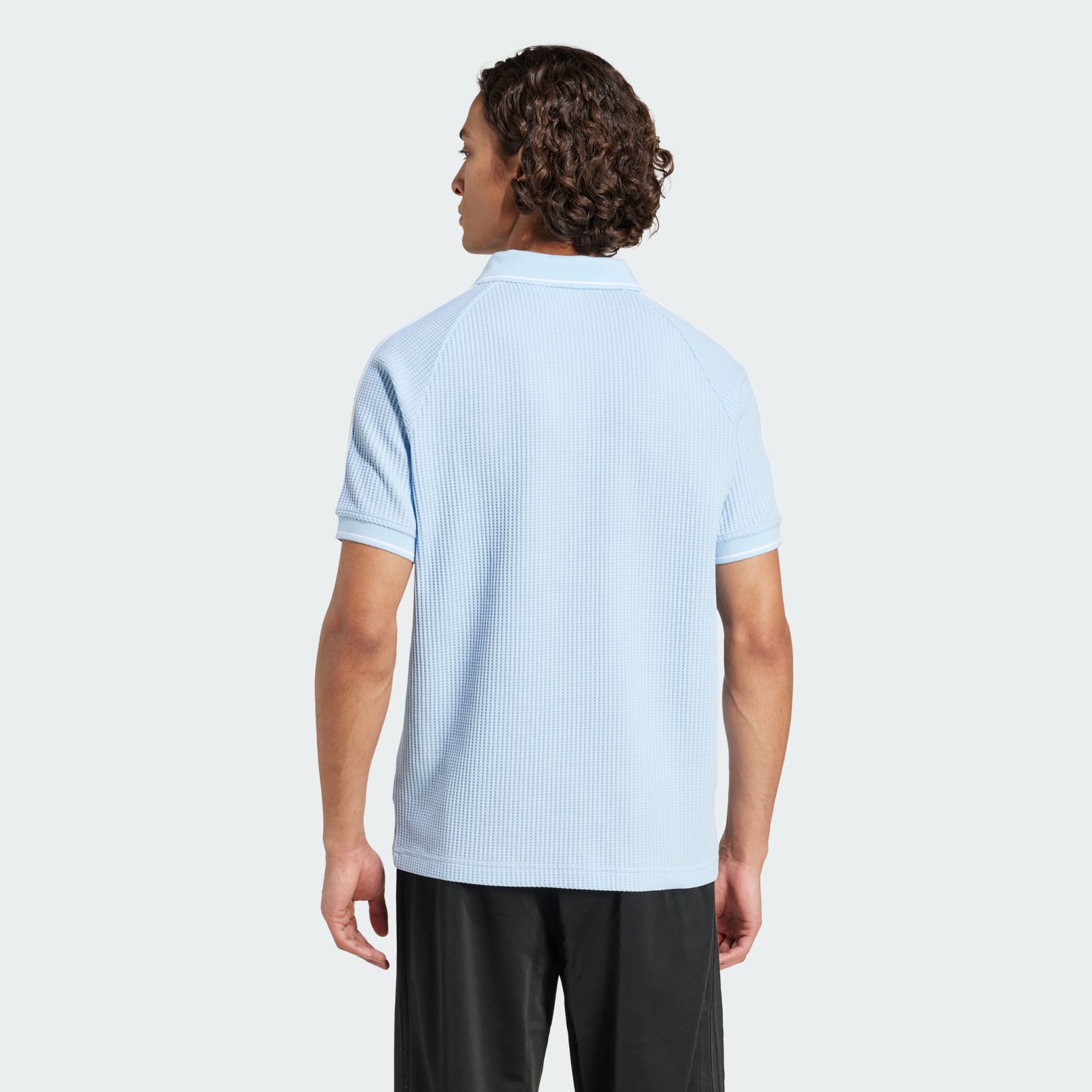 adidas Originals Waffle Knit Polo Shirt