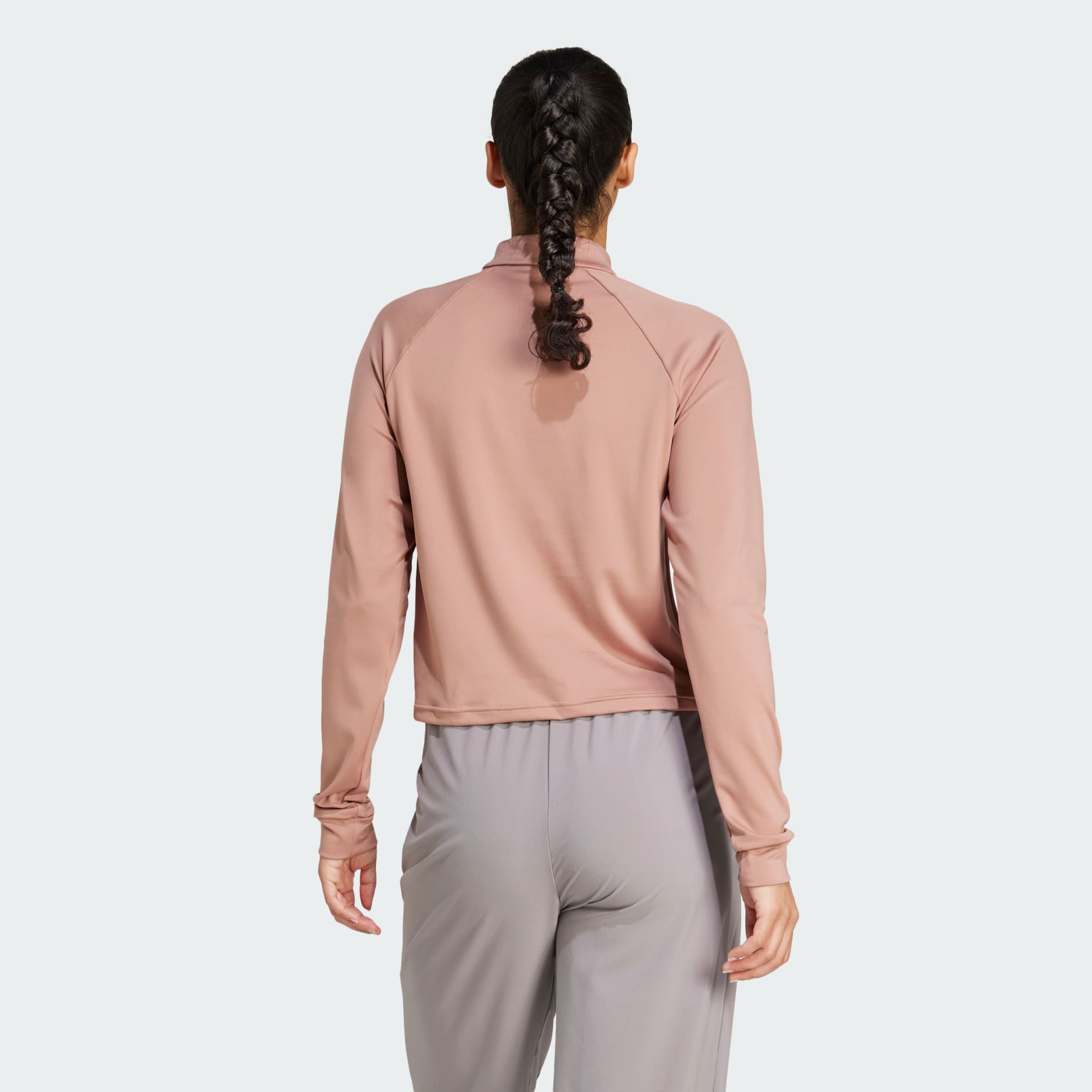 Train Essentials Minimal Branding 1/4-Zip Cover Up