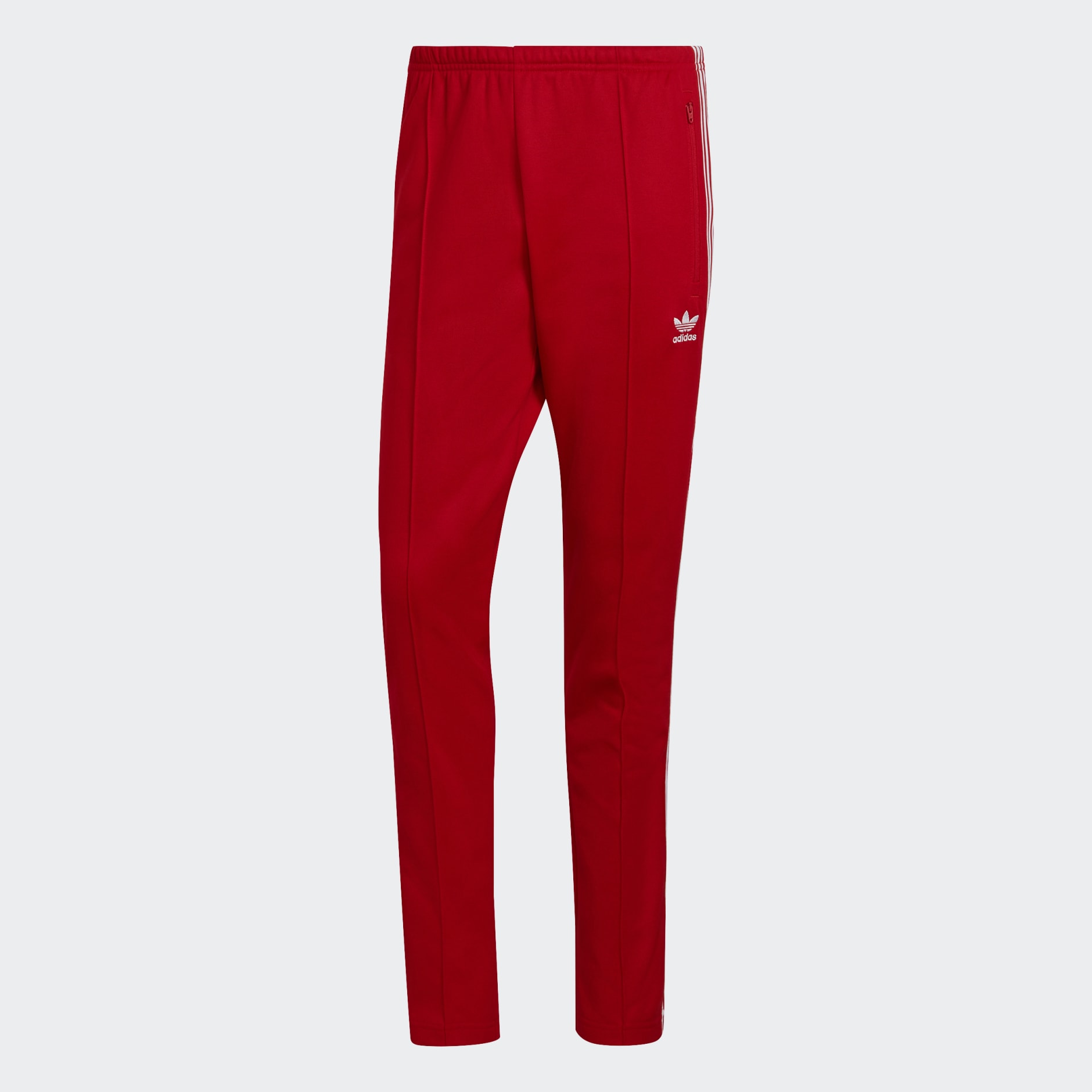 Pants Adidas Originals Mujer scarlet trifolio 3 franjas rojo M