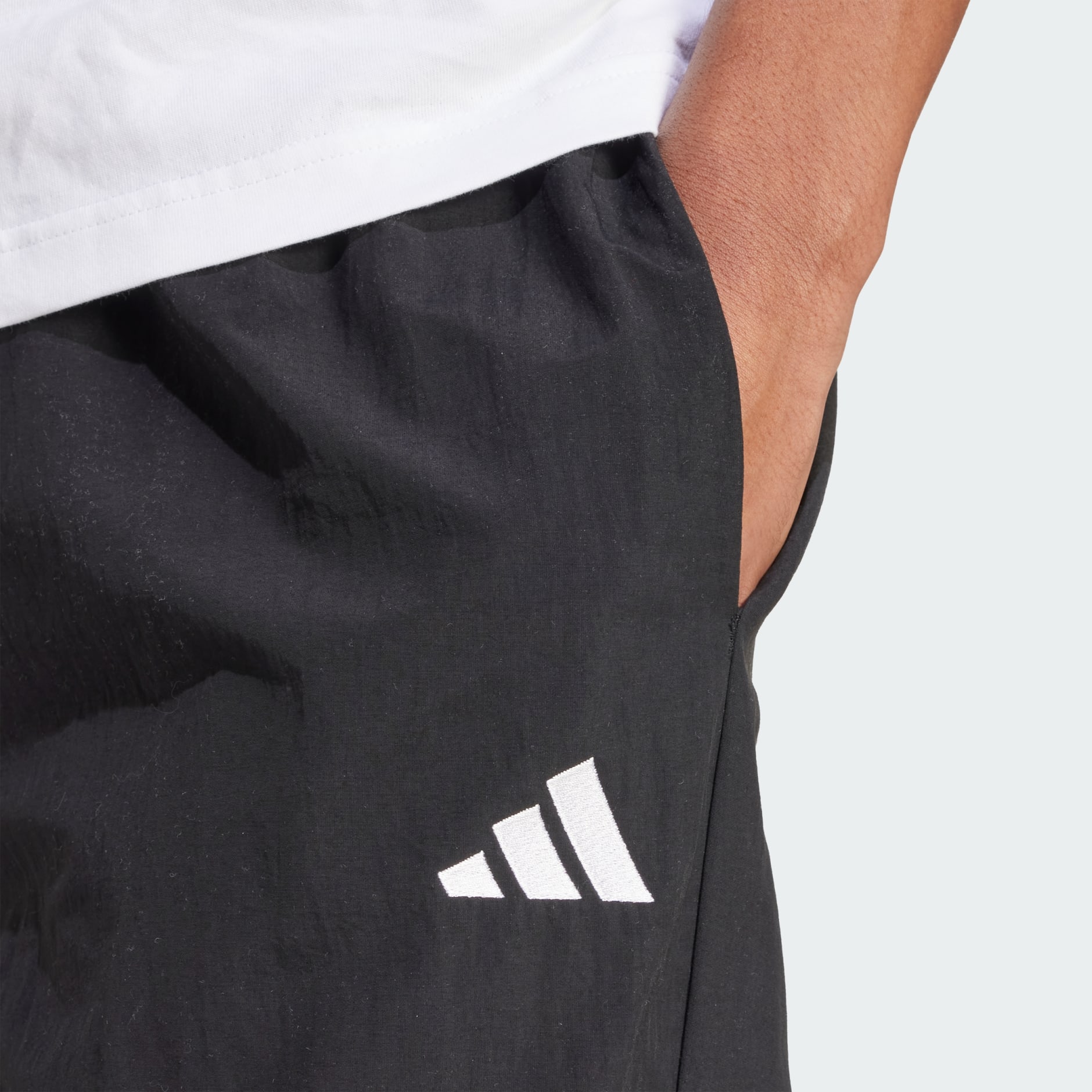 Hlače &scaron;irokog kroja i otvorenog poruba Essential Small Logo