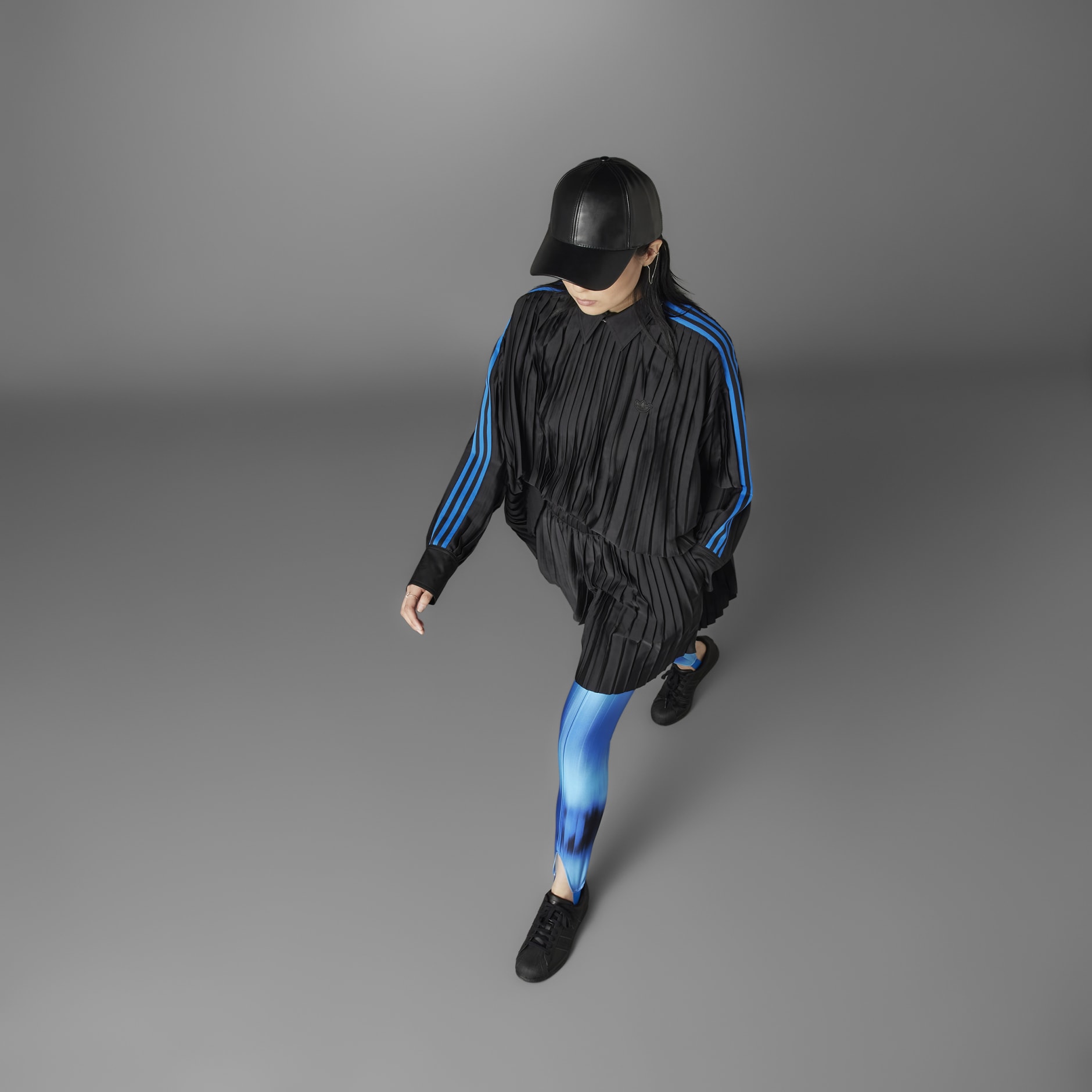 شورت Blue Version Pleated