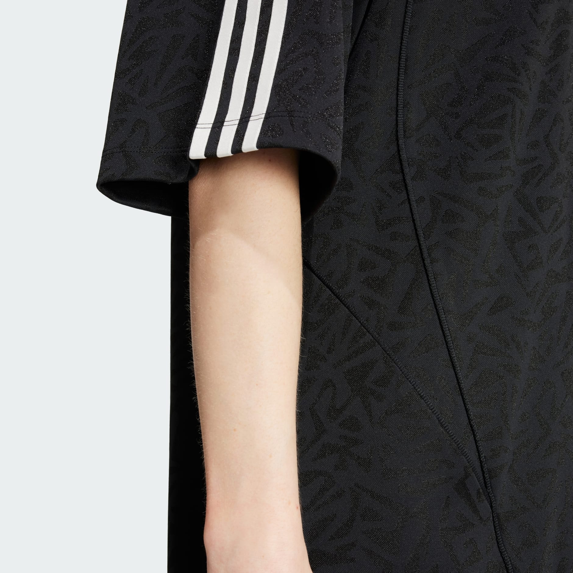 adidas Oversized Tricot Tee Dress Black adidas KE