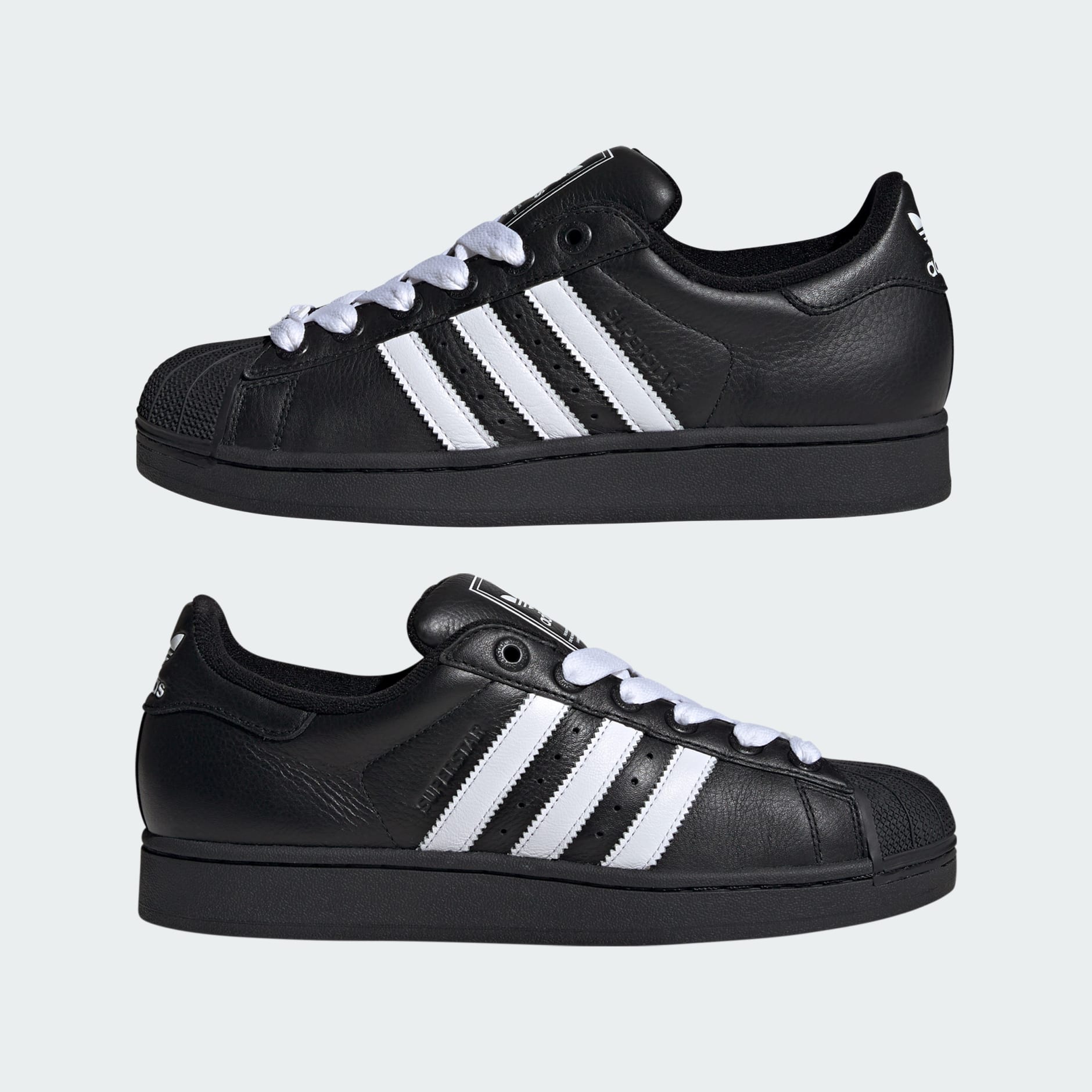 スニーカー ADIDAS SUPERSTAR II JI3538 5FT1297 adidas Superstar II Shoes - Black | Free Shipping with