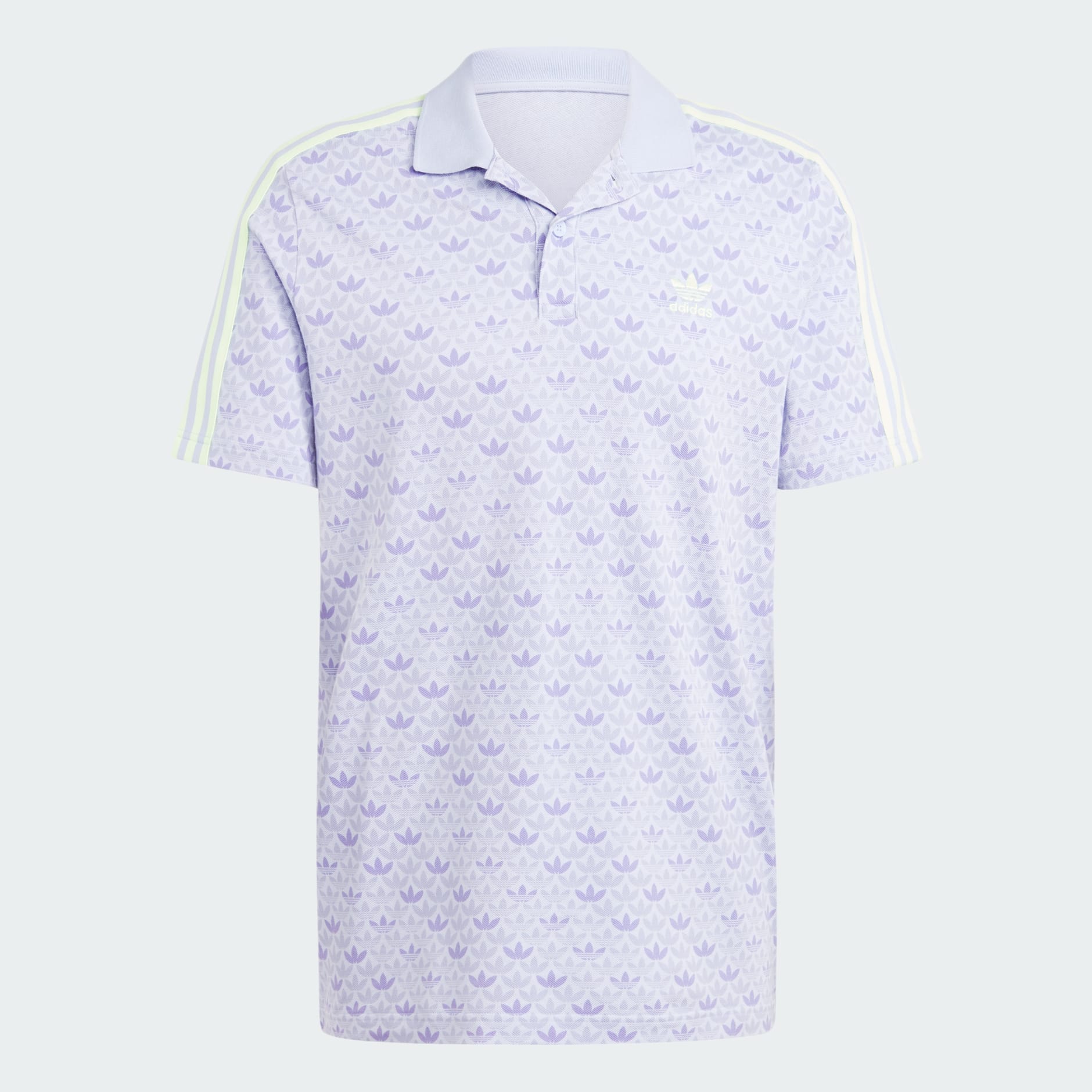 adidas Classic Mono Polo Shirt - Purple