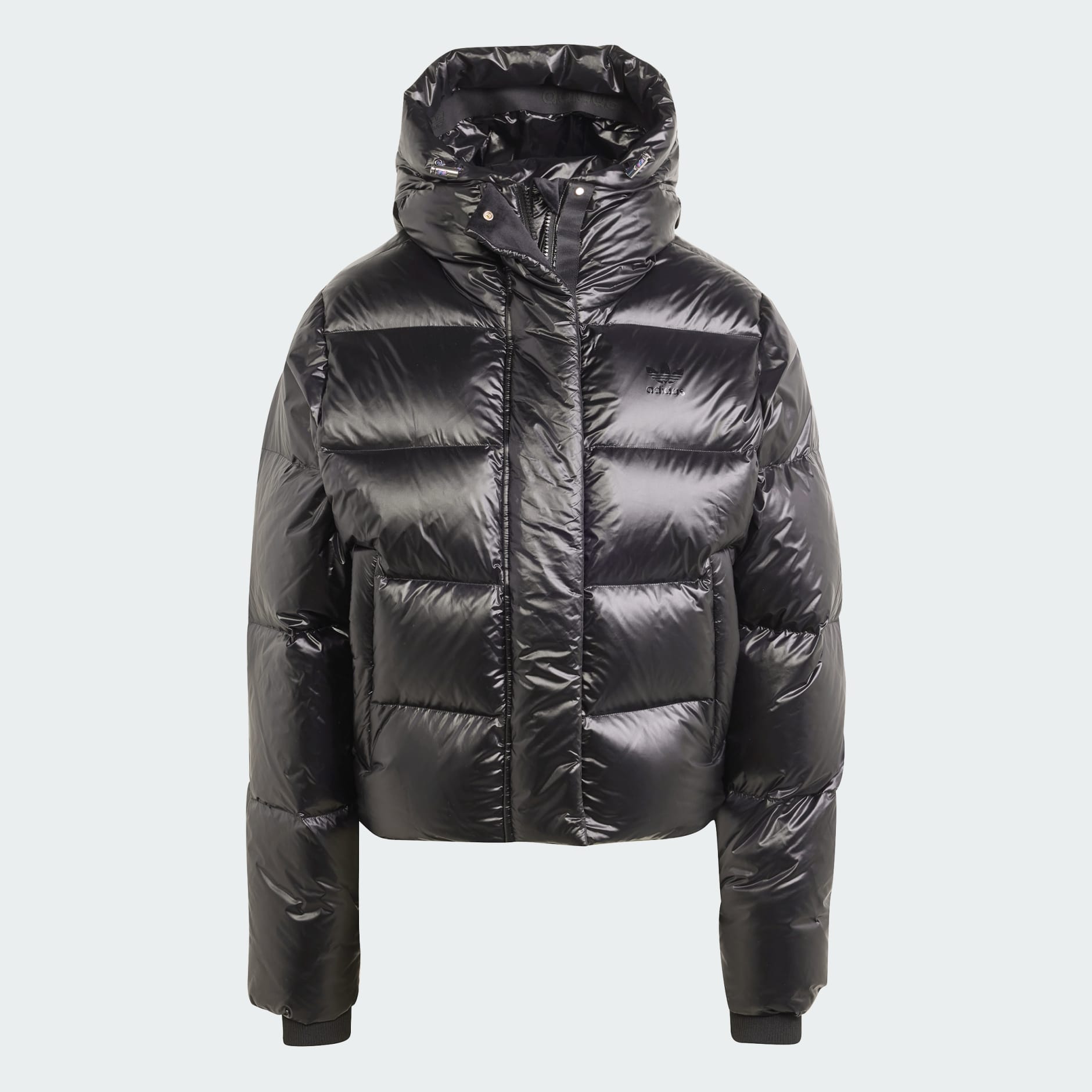 Clothing - Short Premium Puffer Jacket - Black | adidas South Africa