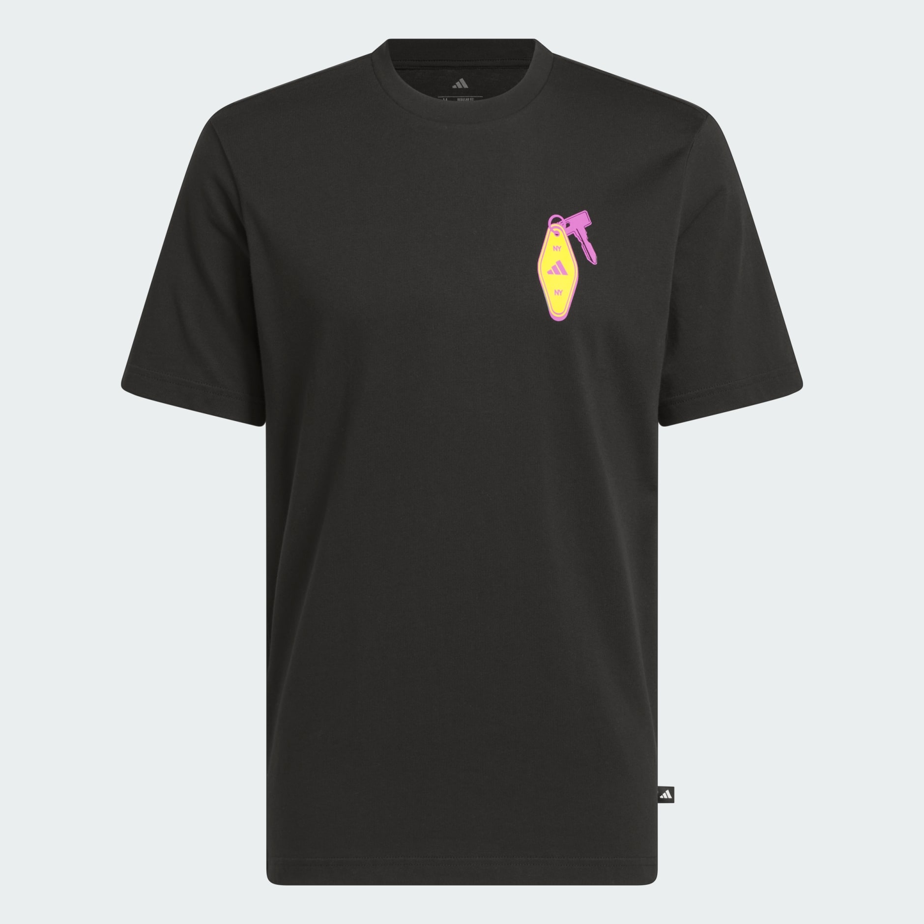 adidas Chip In Nyc Graphic Tee - Black | adidas UAE