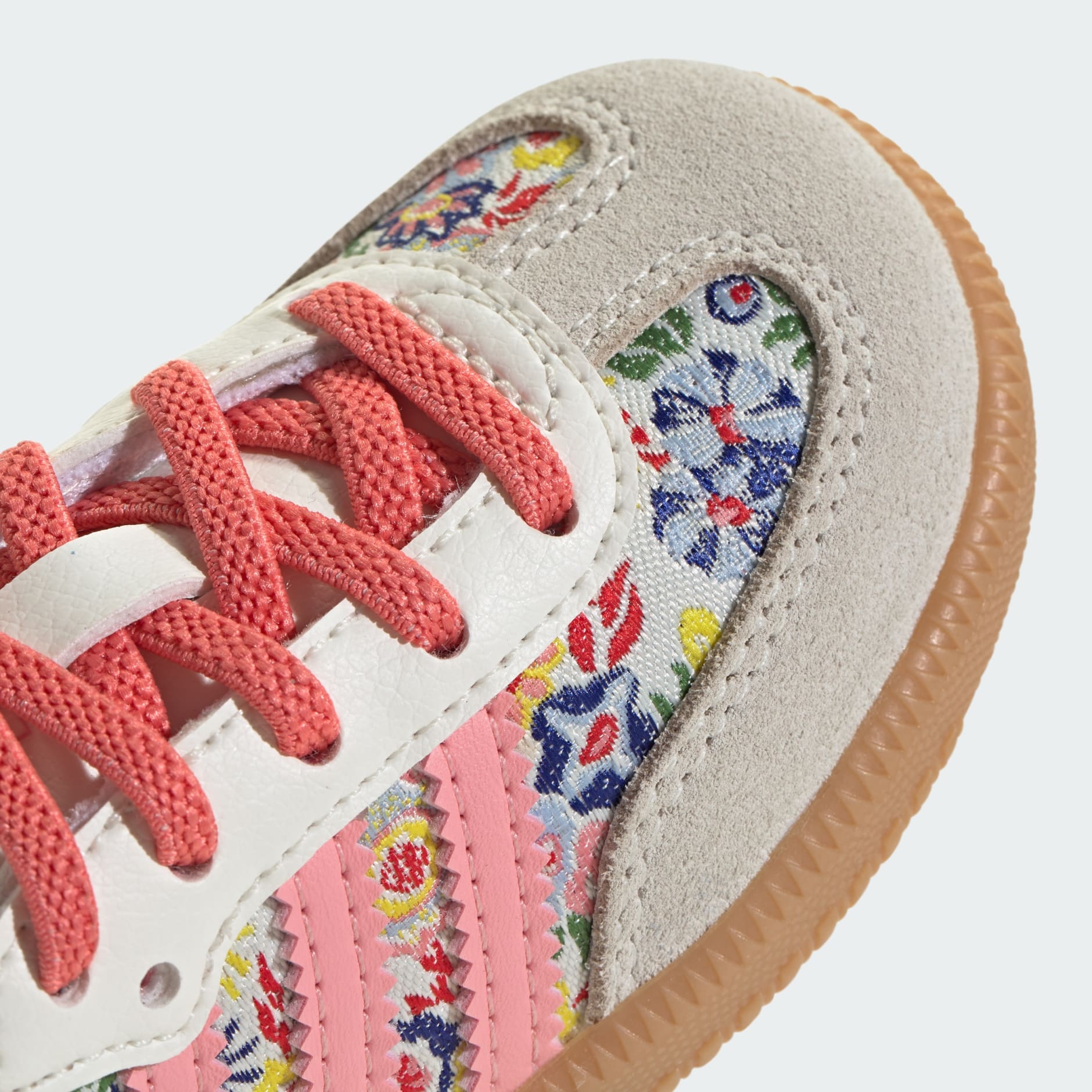 Pantofi sport Samba OG x Liberty London pentru copii, cu șireturi elastice