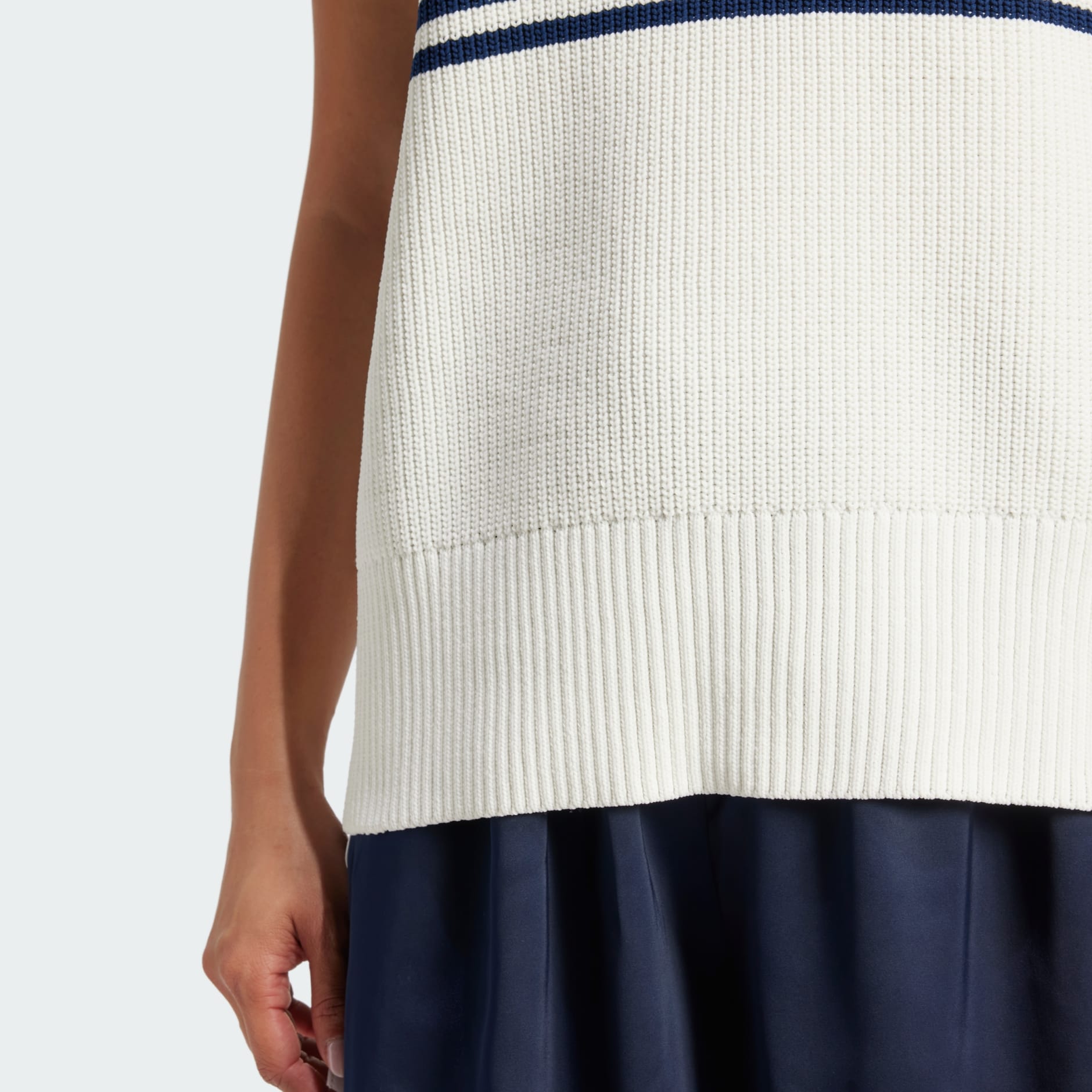 3-Stripes Knitted Vest