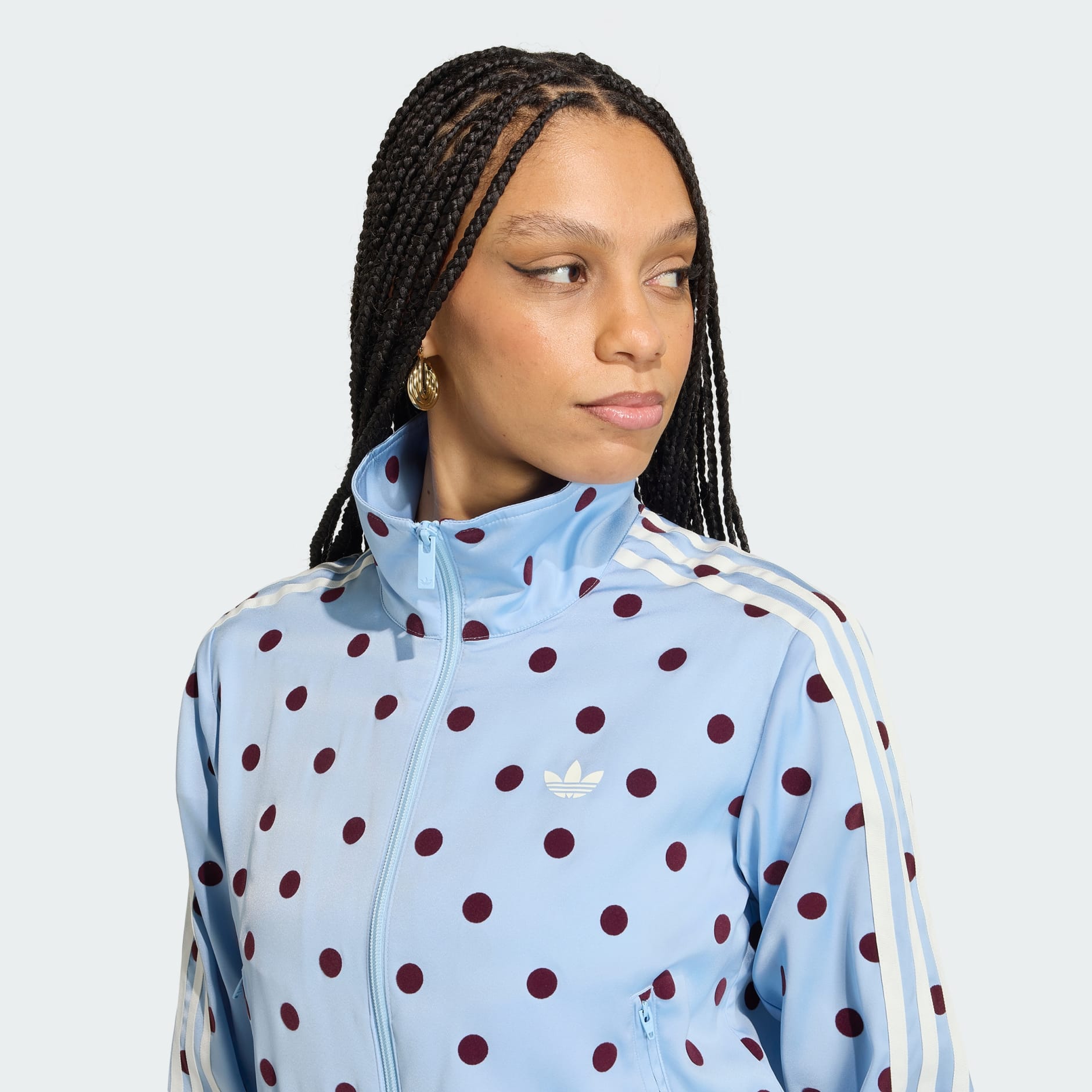 Bluză de trening SATIN POLKA DOTS TT