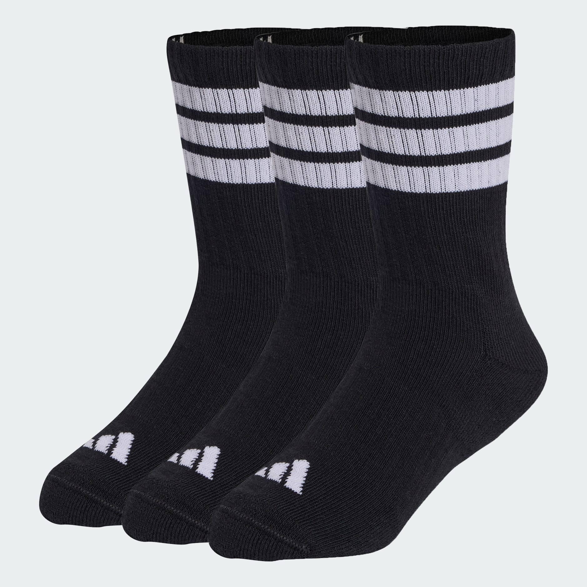 3STRIPES CUSHIONED SPORTSWEAR CREW SOCKS 3 PAIR PACK